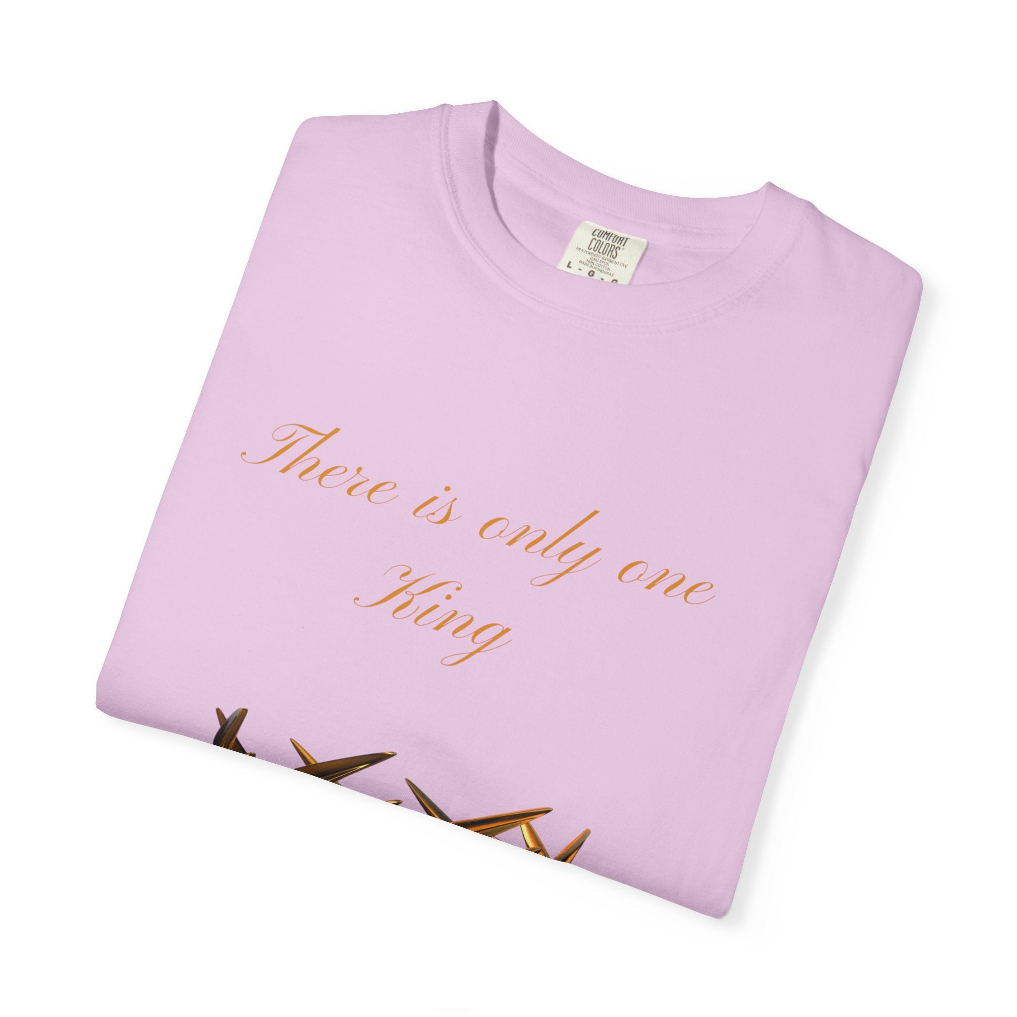 King Crown Graphic T-Shirt — "There is only one King" Casual Streetwear