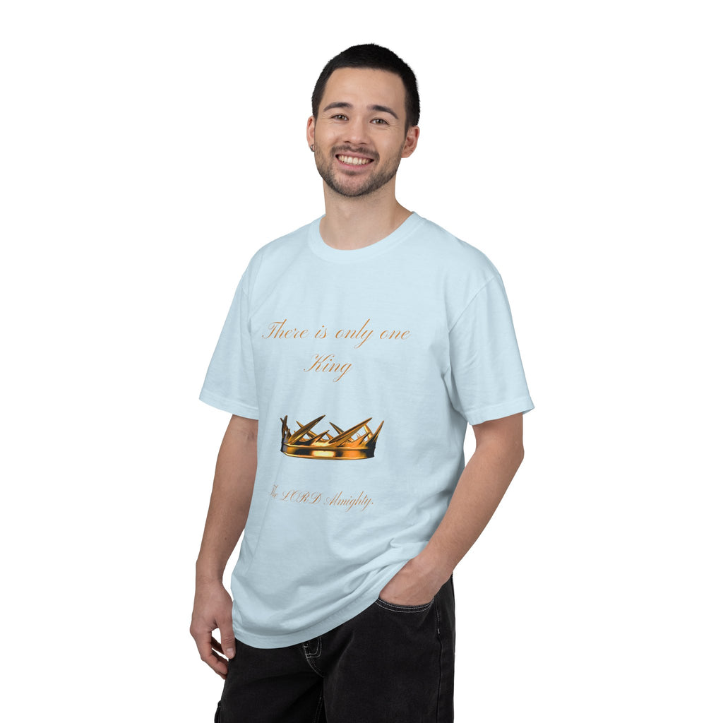 King Crown Graphic T-Shirt — "There is only one King" Casual Streetwear