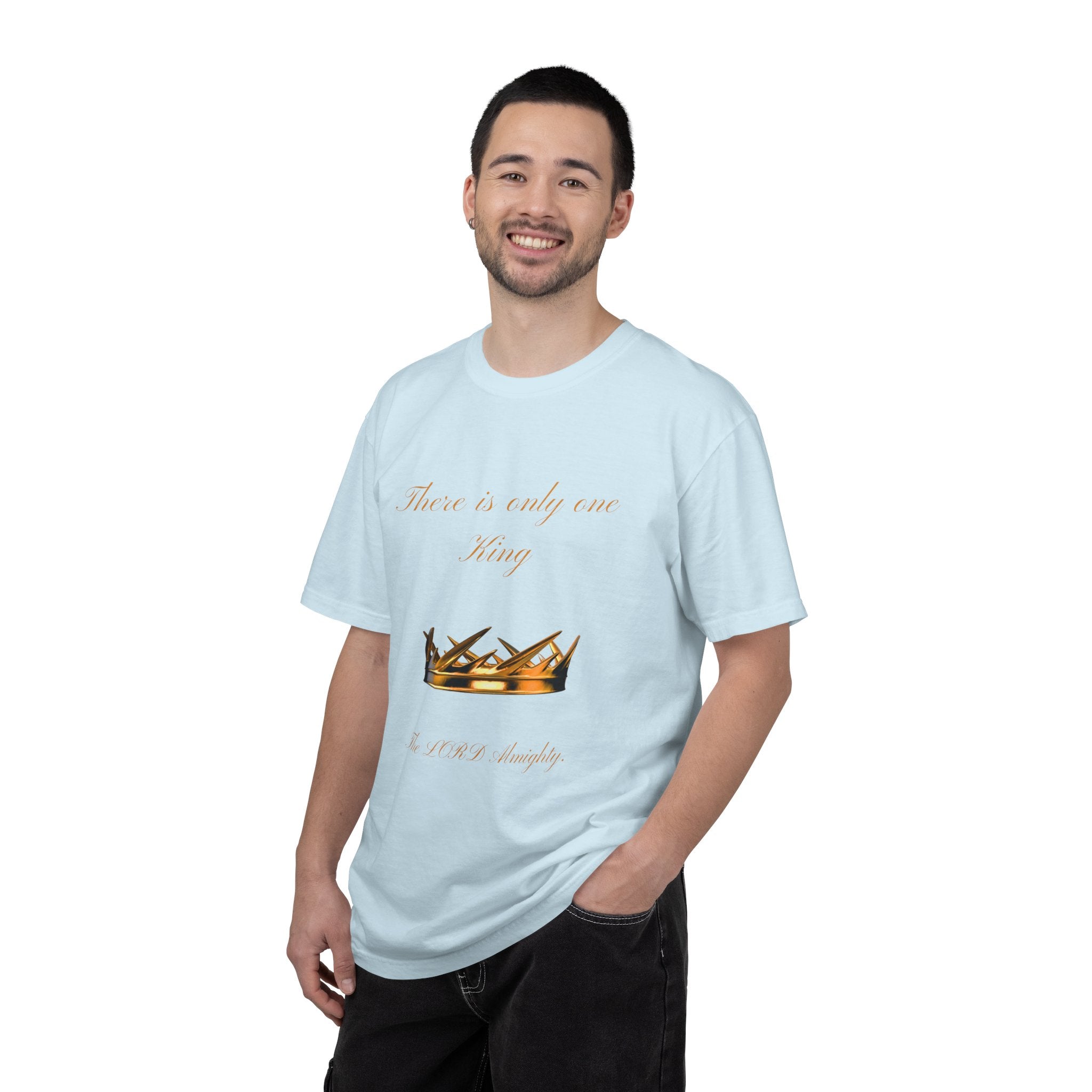 King Crown Graphic T-Shirt — "There is only one King" Casual Streetwear