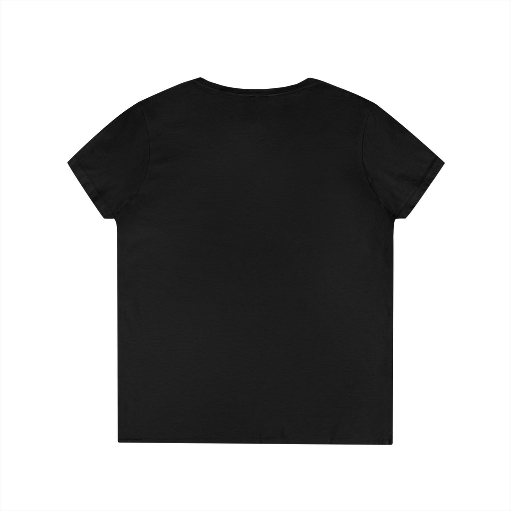 Stop Hate Kitty V-Neck Tee — Cute Anti-Racism Message Shirt