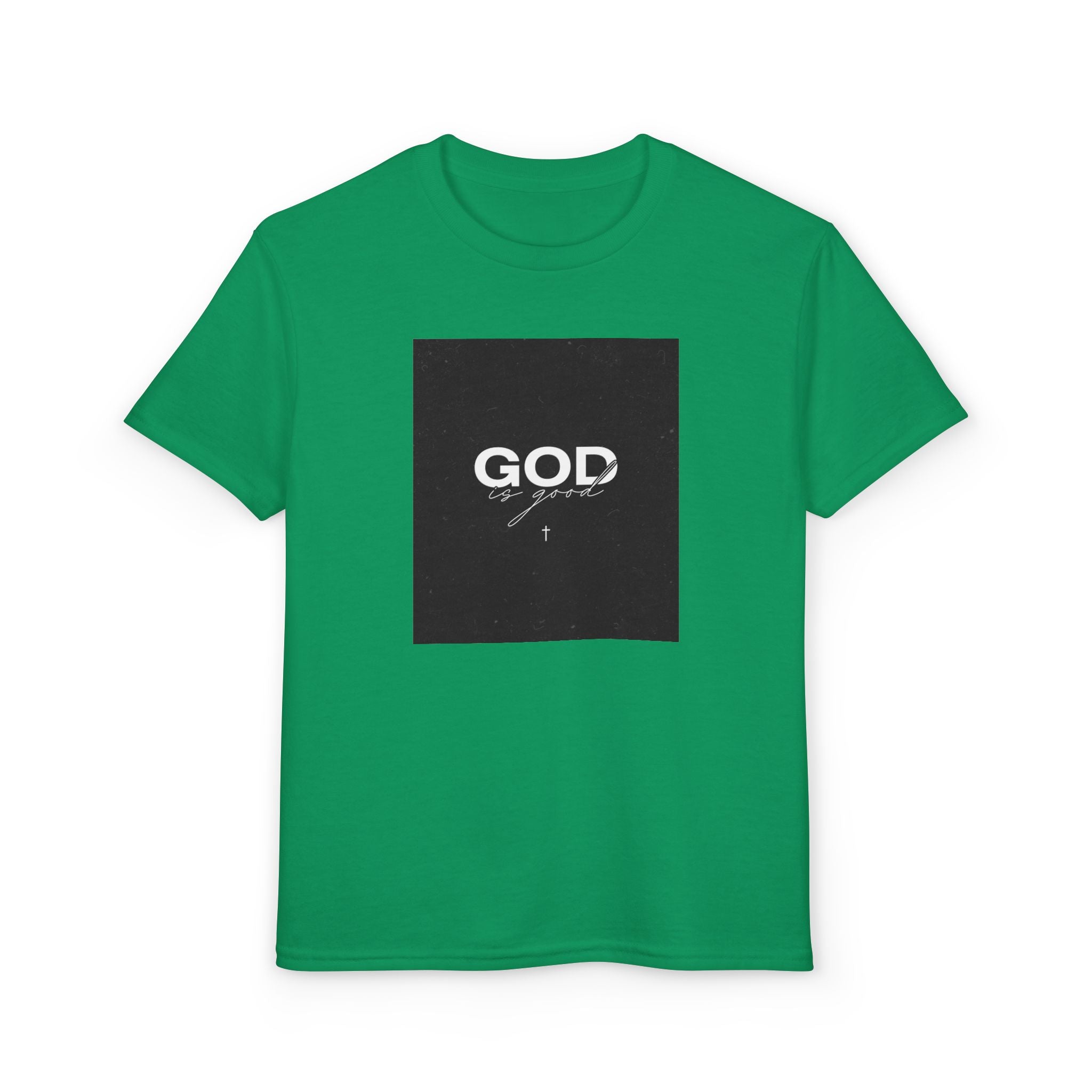 Youth T-Shirt — "GOD" Script Logo Graphic Tee