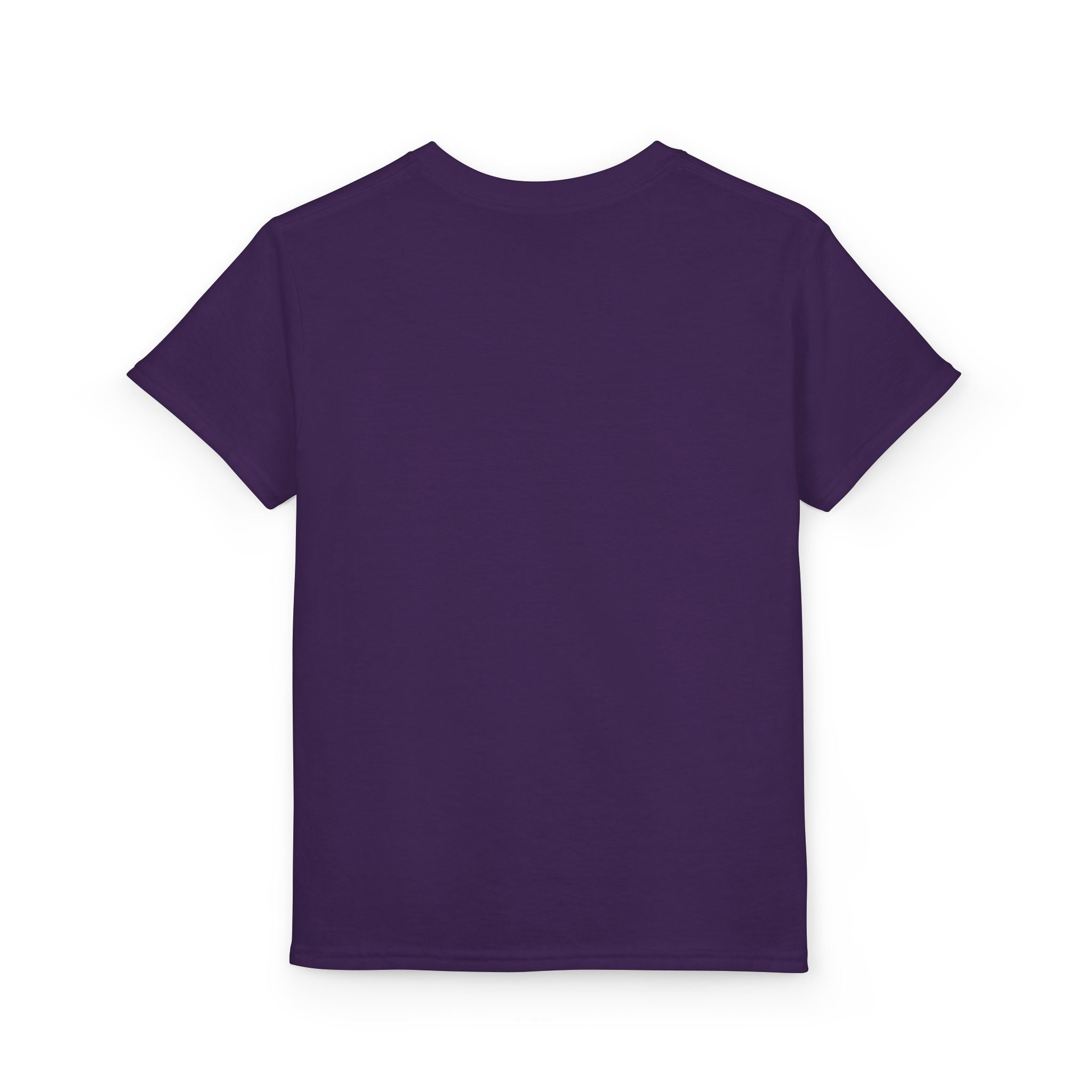 Youth T-Shirt — Cute Pink Gift Box Graphic with "Stop, Realism and Races" Slogan
