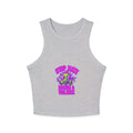 Racer Tank — "Stop Hate" Anti-Racism Gas Mask Graphic