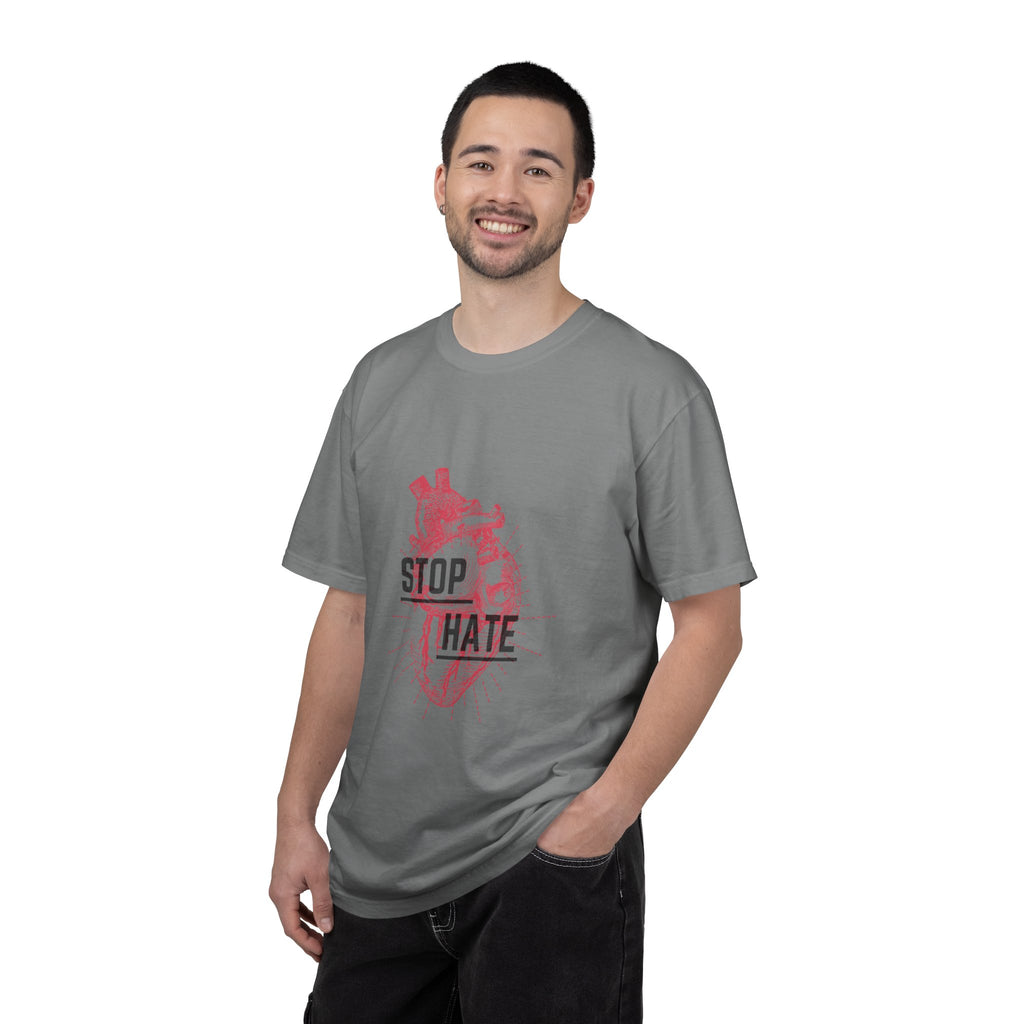Stop Hate Heart T-Shirt — Anti-Hate Graphic Tee