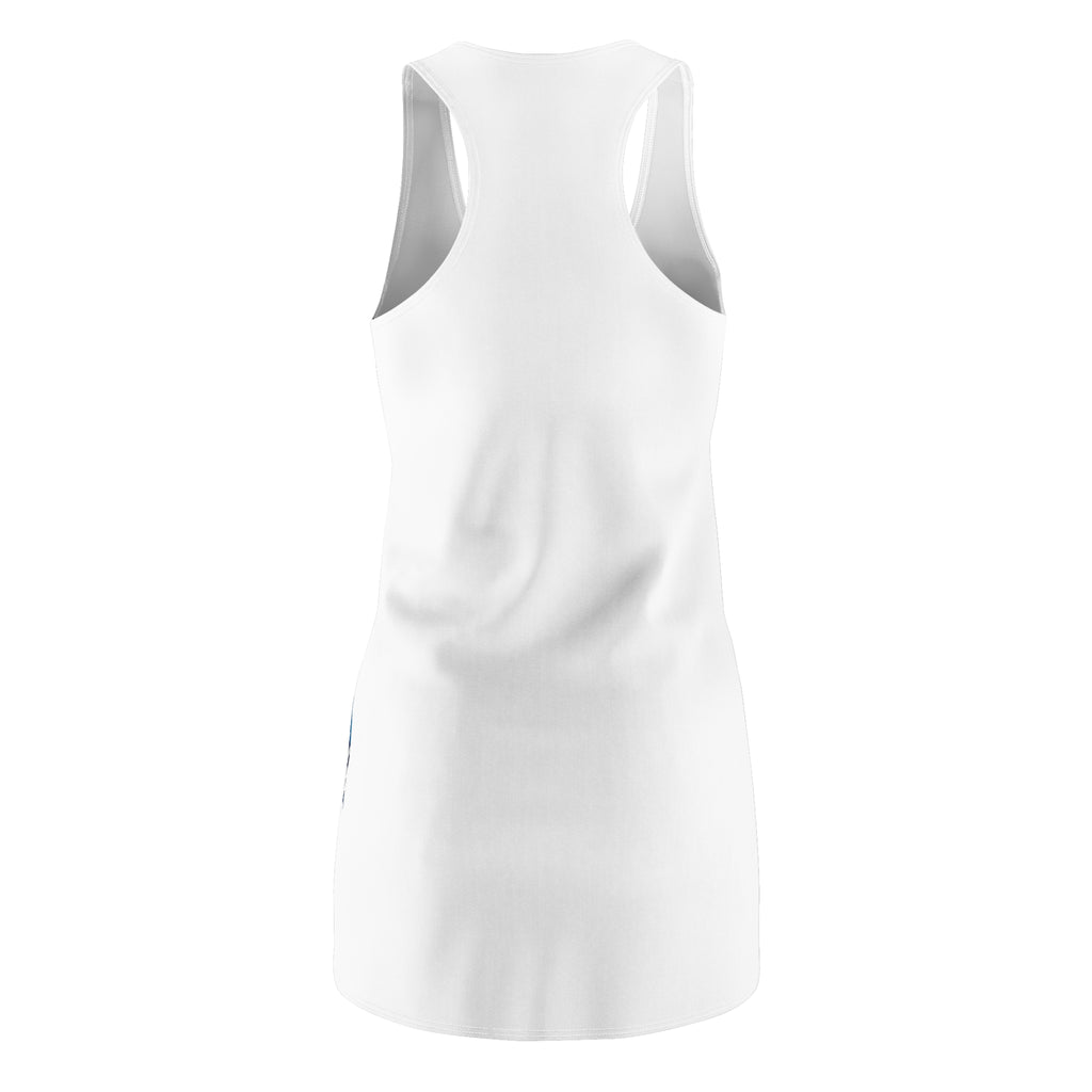 Racerback Dress — "Stop Hate and Racism" Graffiti Statement Dress