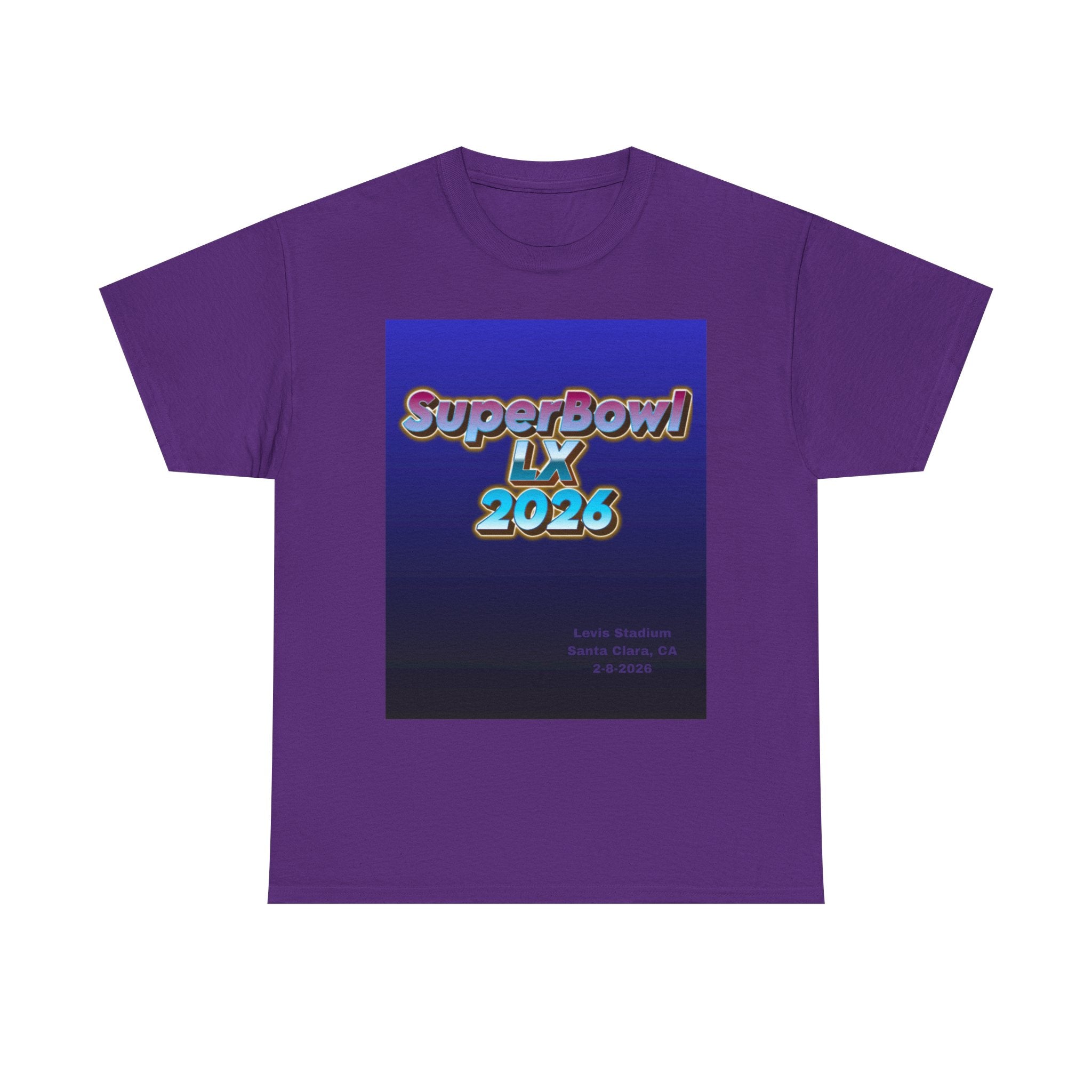 SuperBowl LX 2026 Retro Tee — Football Championship Event Shirt