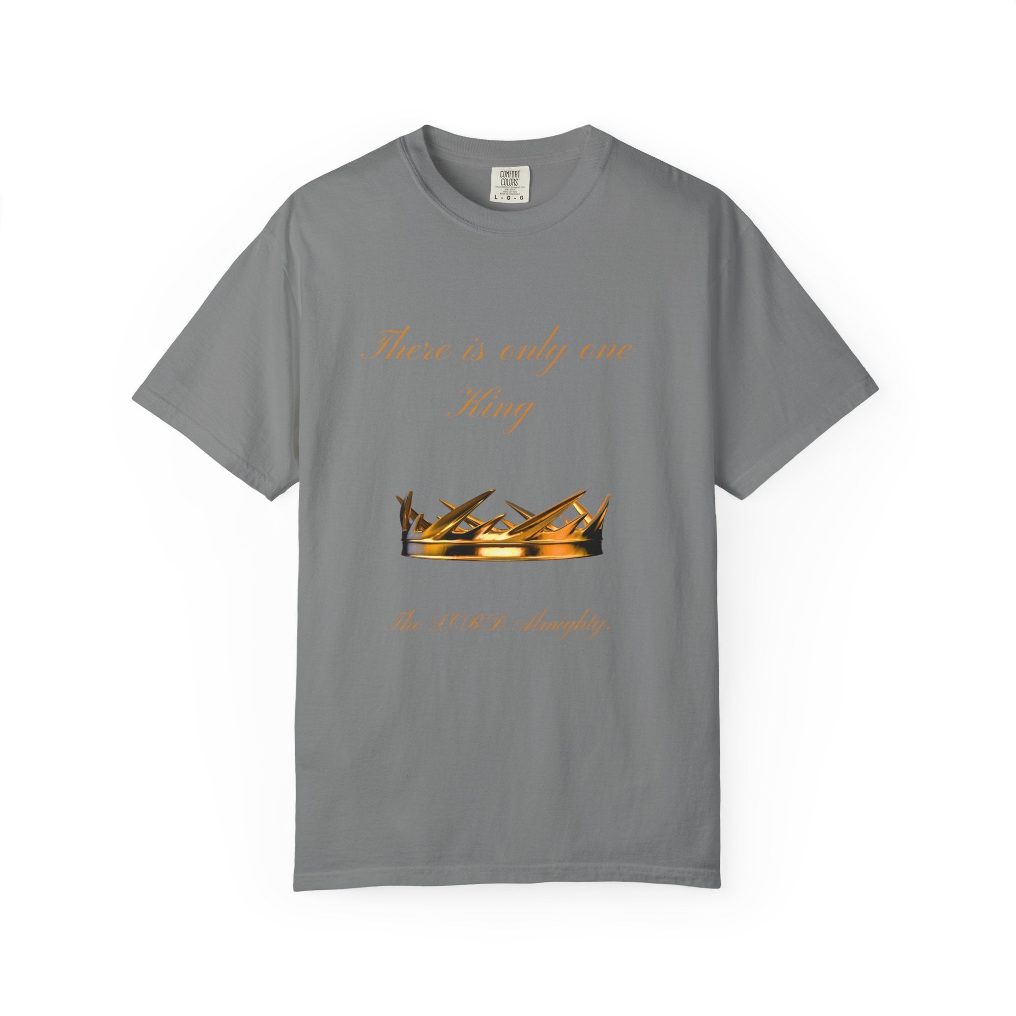 King Crown Graphic T-Shirt — "There is only one King" Casual Streetwear