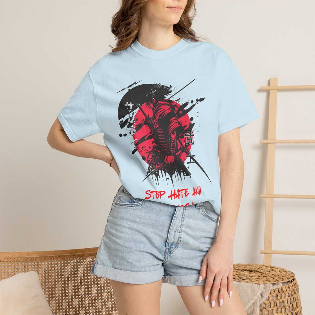 Stop Hate and Racism Graphic T-Shirt