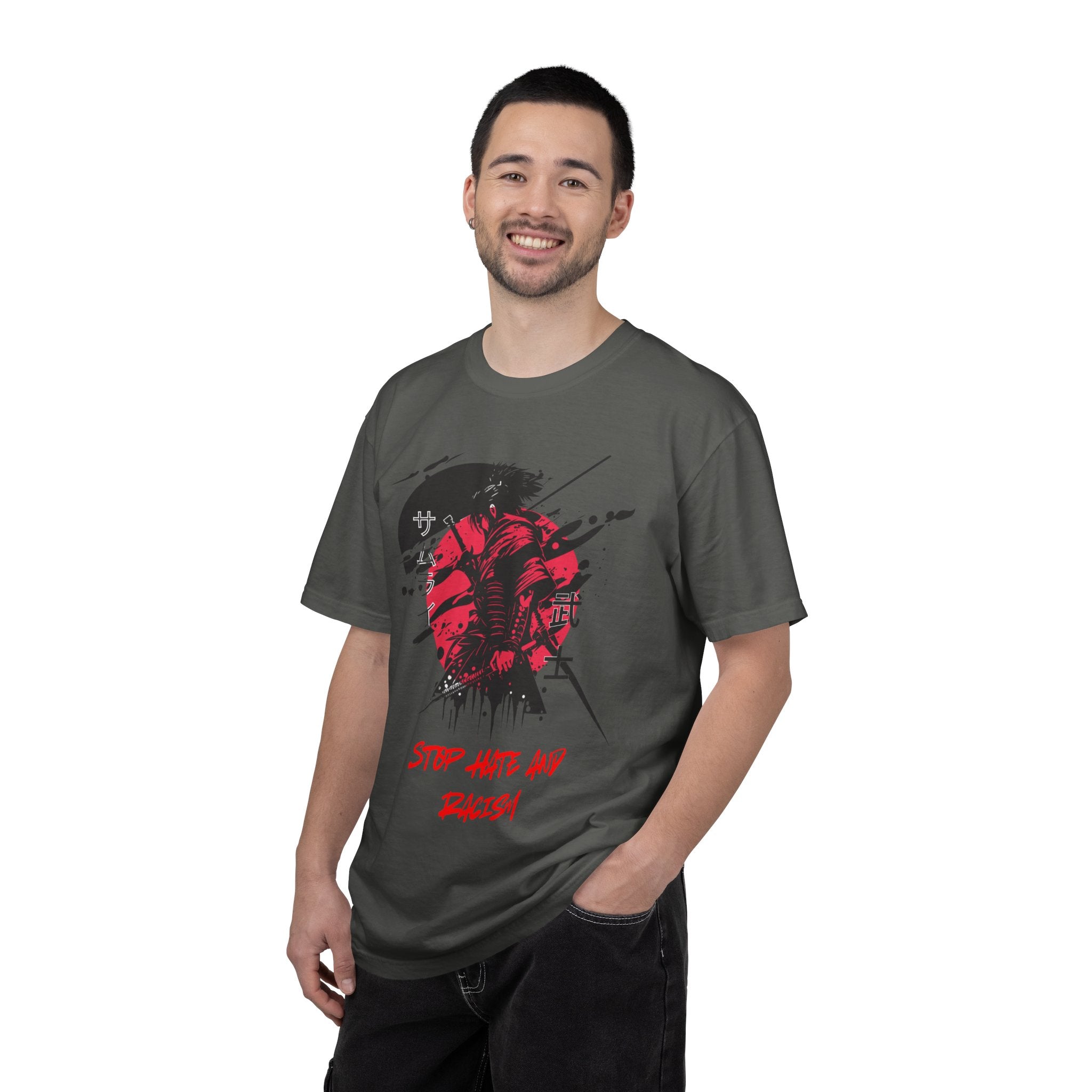Stop Hate and Racism Graphic T-Shirt