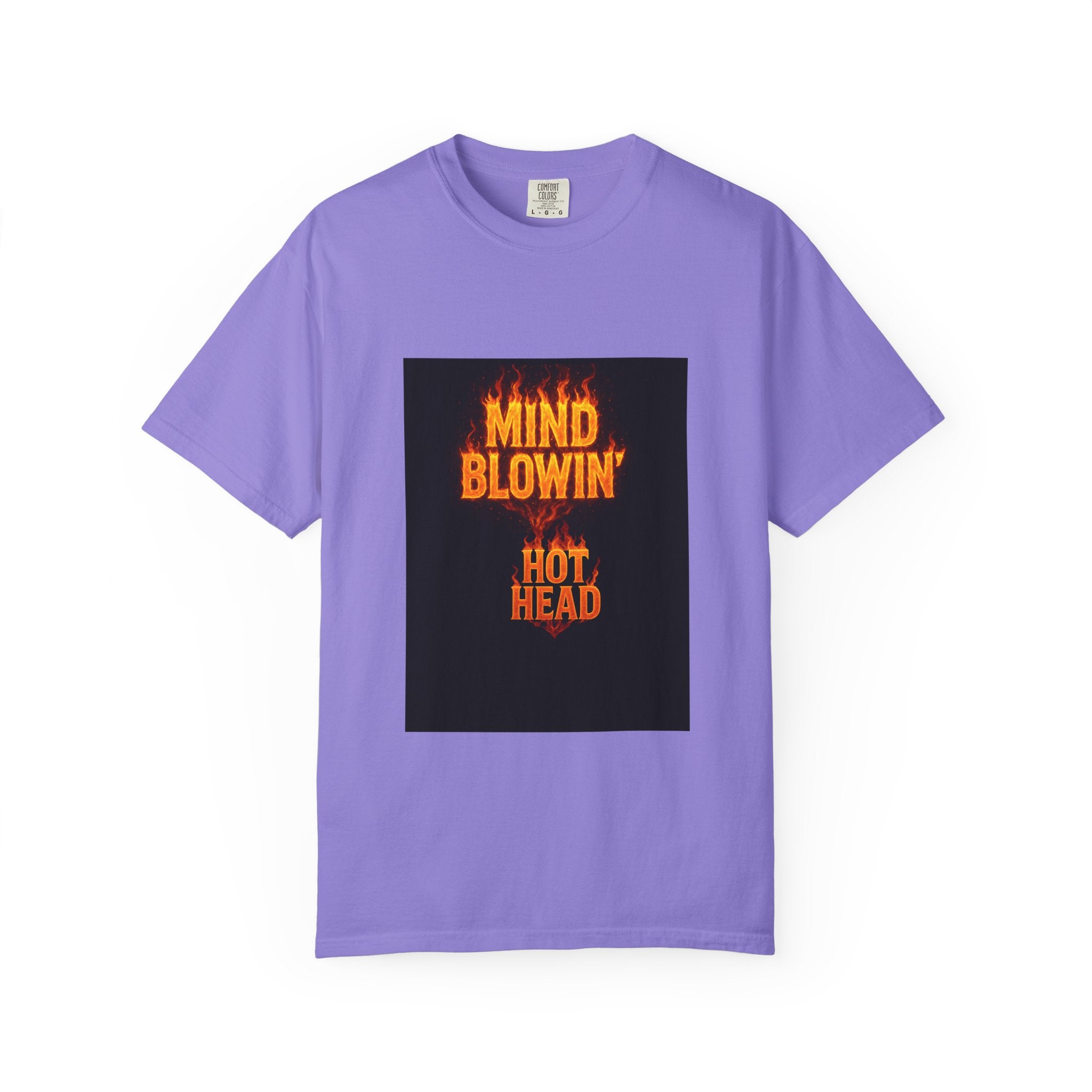 Mind Blowin' Hot Head T-Shirt — Fiery Graphic Tee
