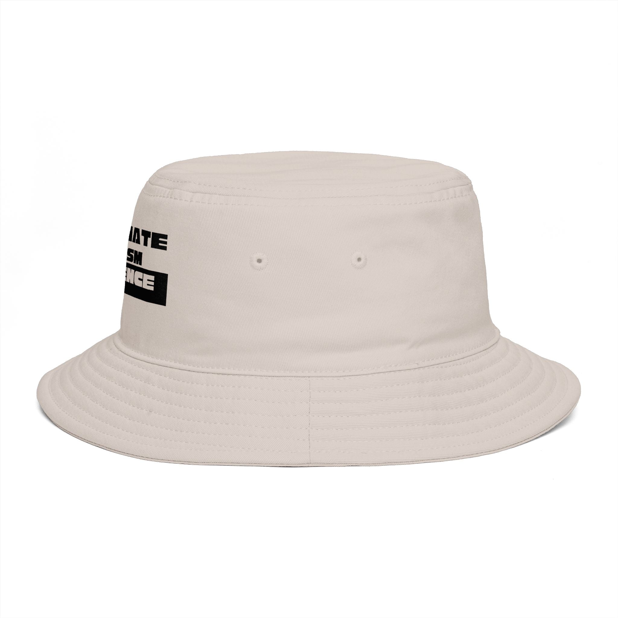 Bucket Hat - "Stop Hate Racism Violence" Anti-Racism Statement Hat
