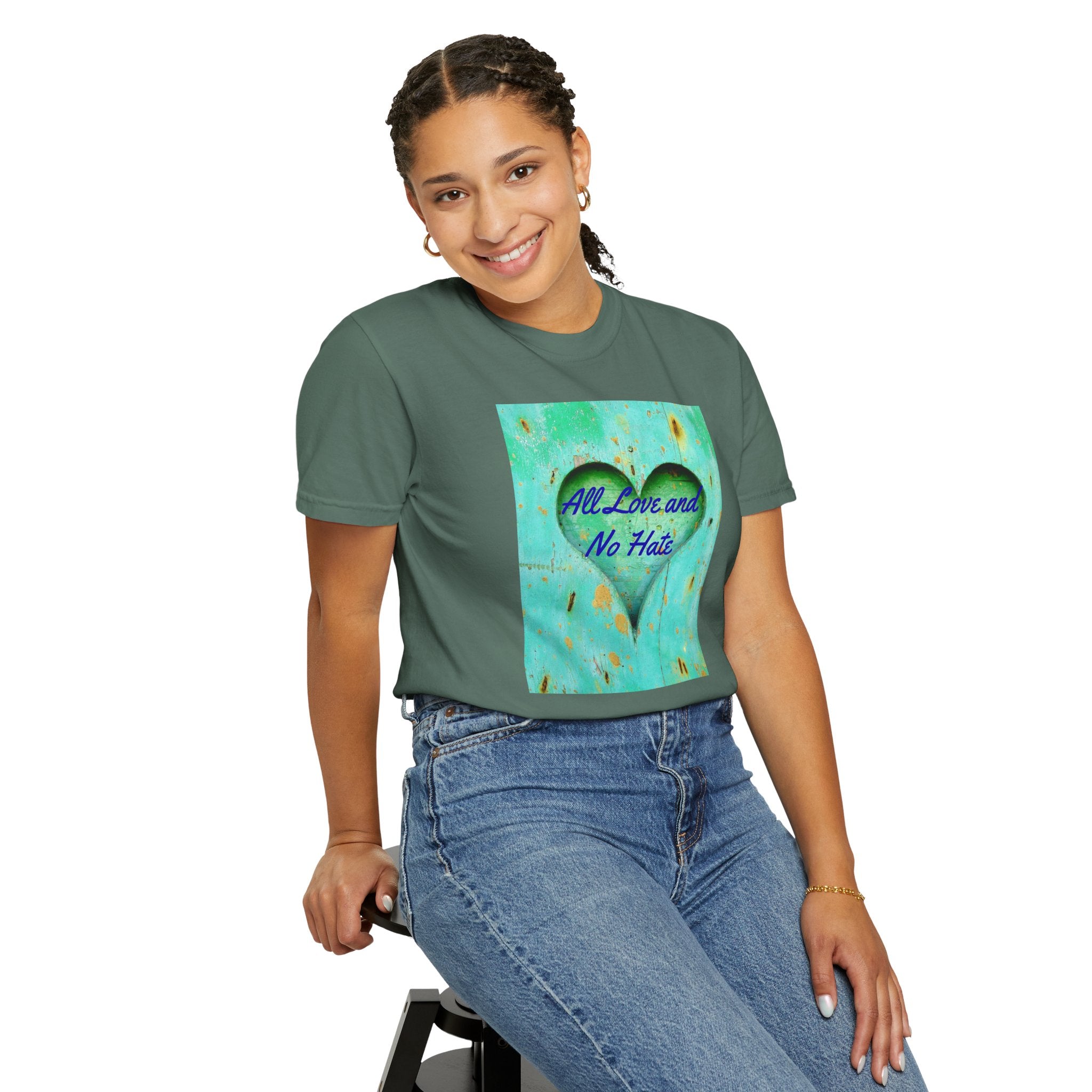 All Love and No Hate Heart T-Shirt