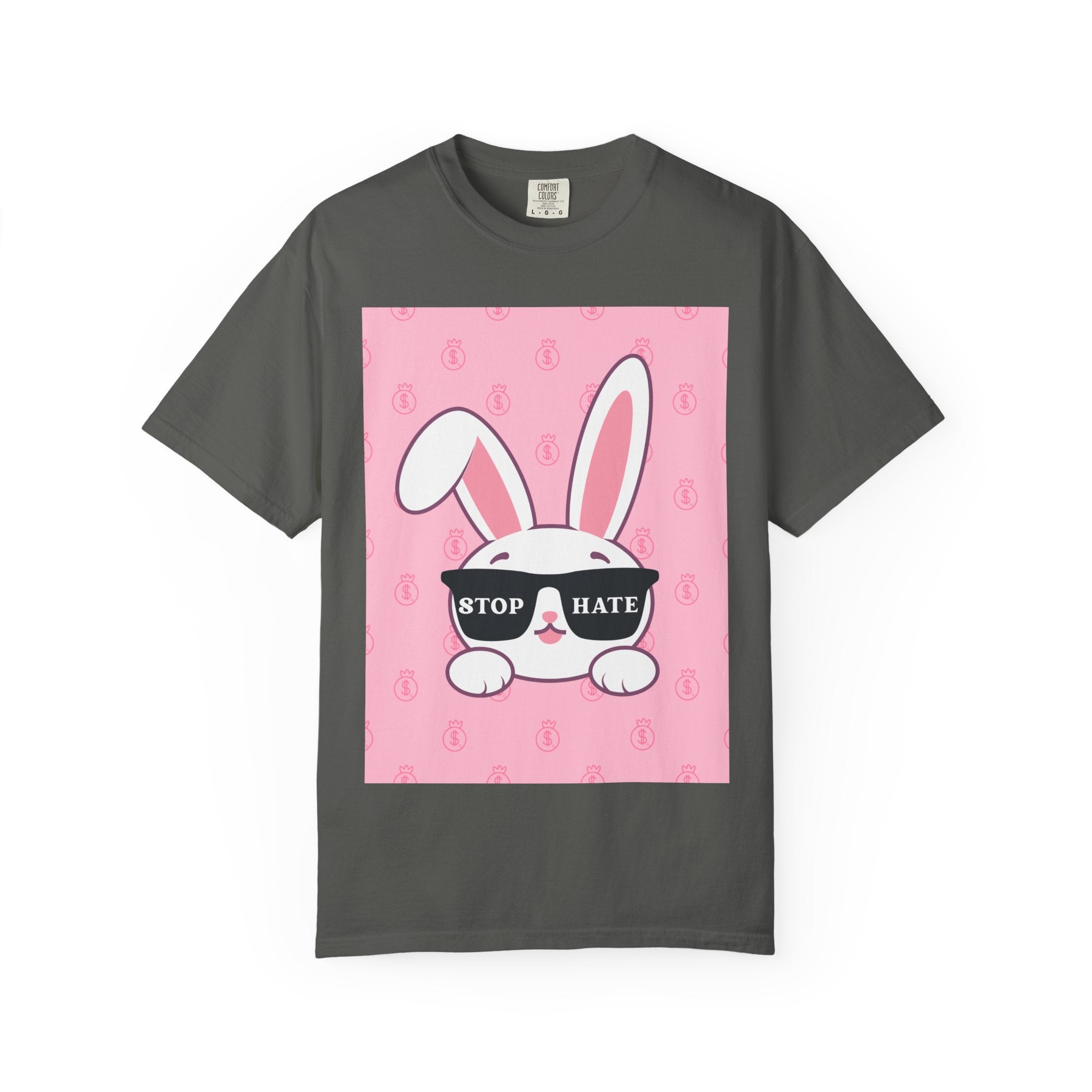 Bunny 'STOP HATE' Graphic T-Shirt