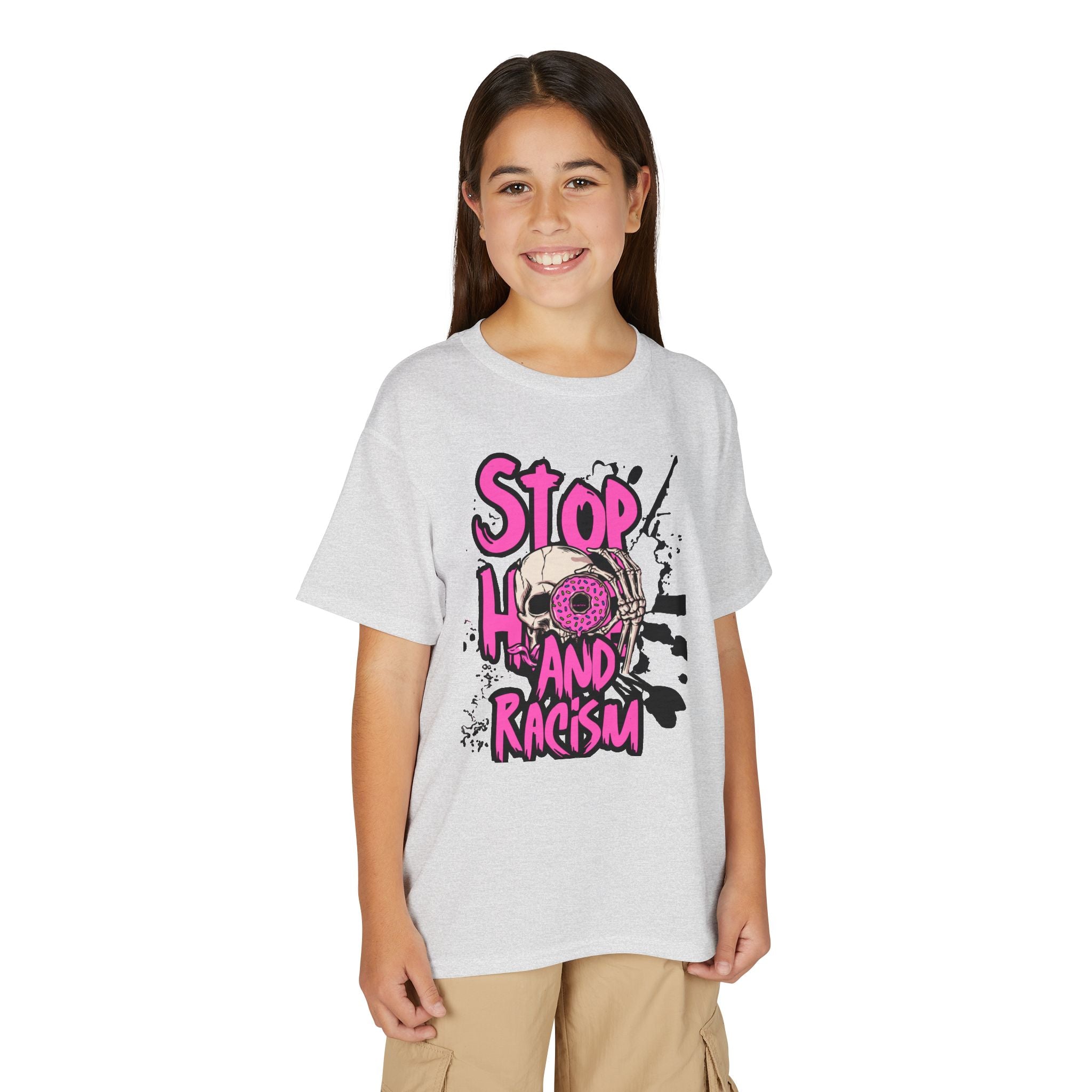 Stop Hate and Racism Youth T-Shirt