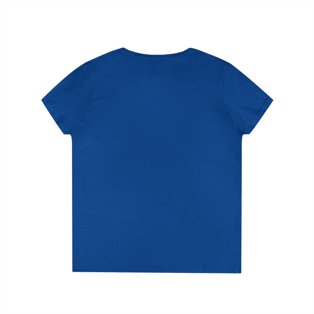 Stop Hate Kitty V-Neck Tee — Cute Anti-Racism Message Shirt