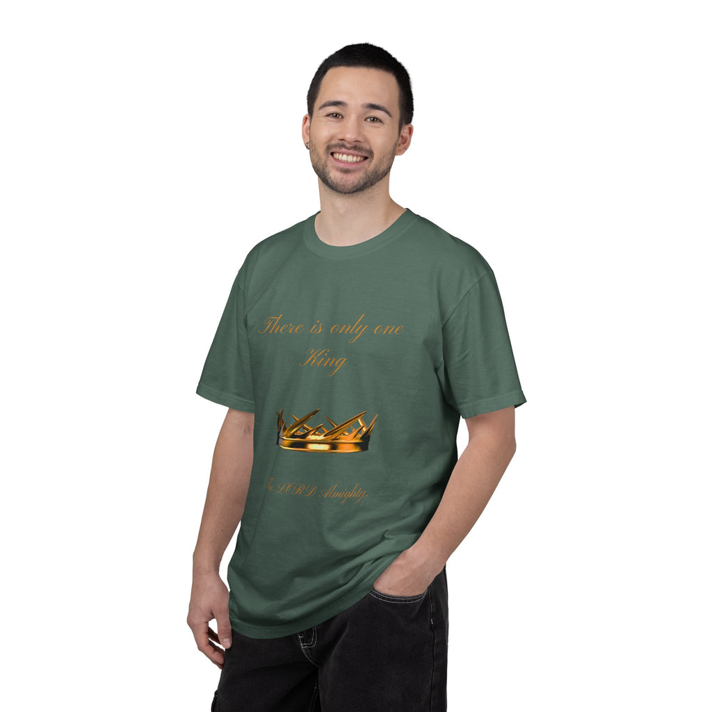 King Crown Graphic T-Shirt — "There is only one King" Casual Streetwear