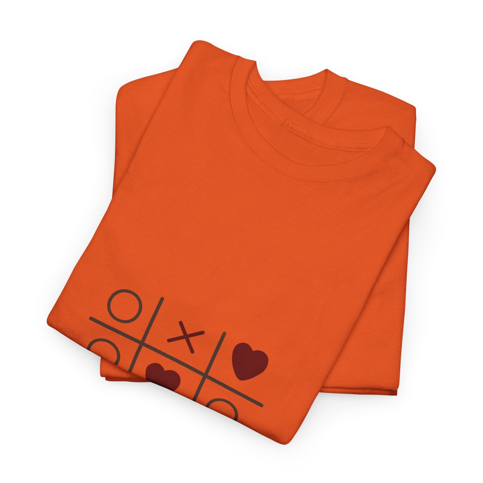Tic Tac Toe Hearts T-Shirt — Cute Valentine’s Day Graphic Tee