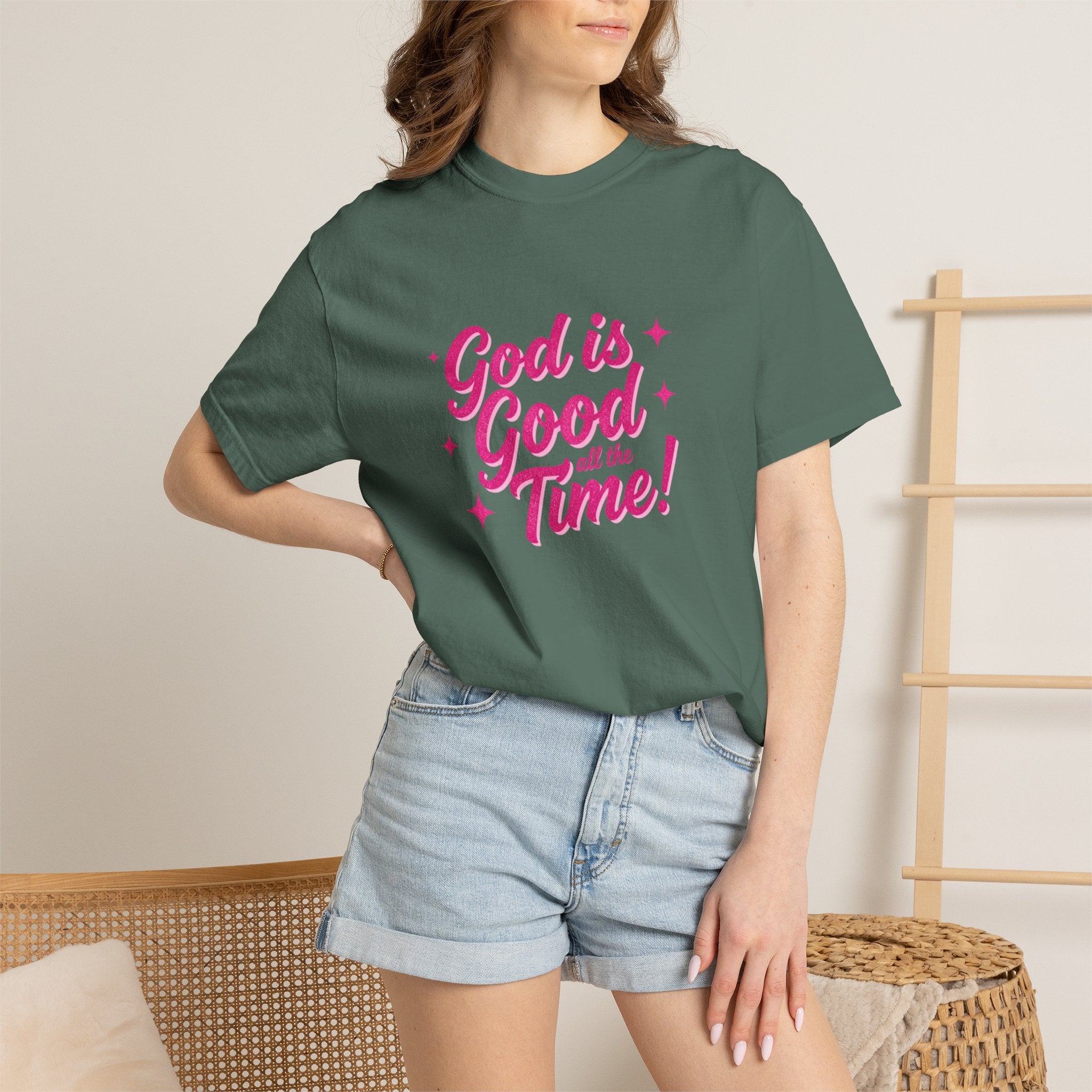 God Is Good All the Time T-Shirt — Christian Faith Tee