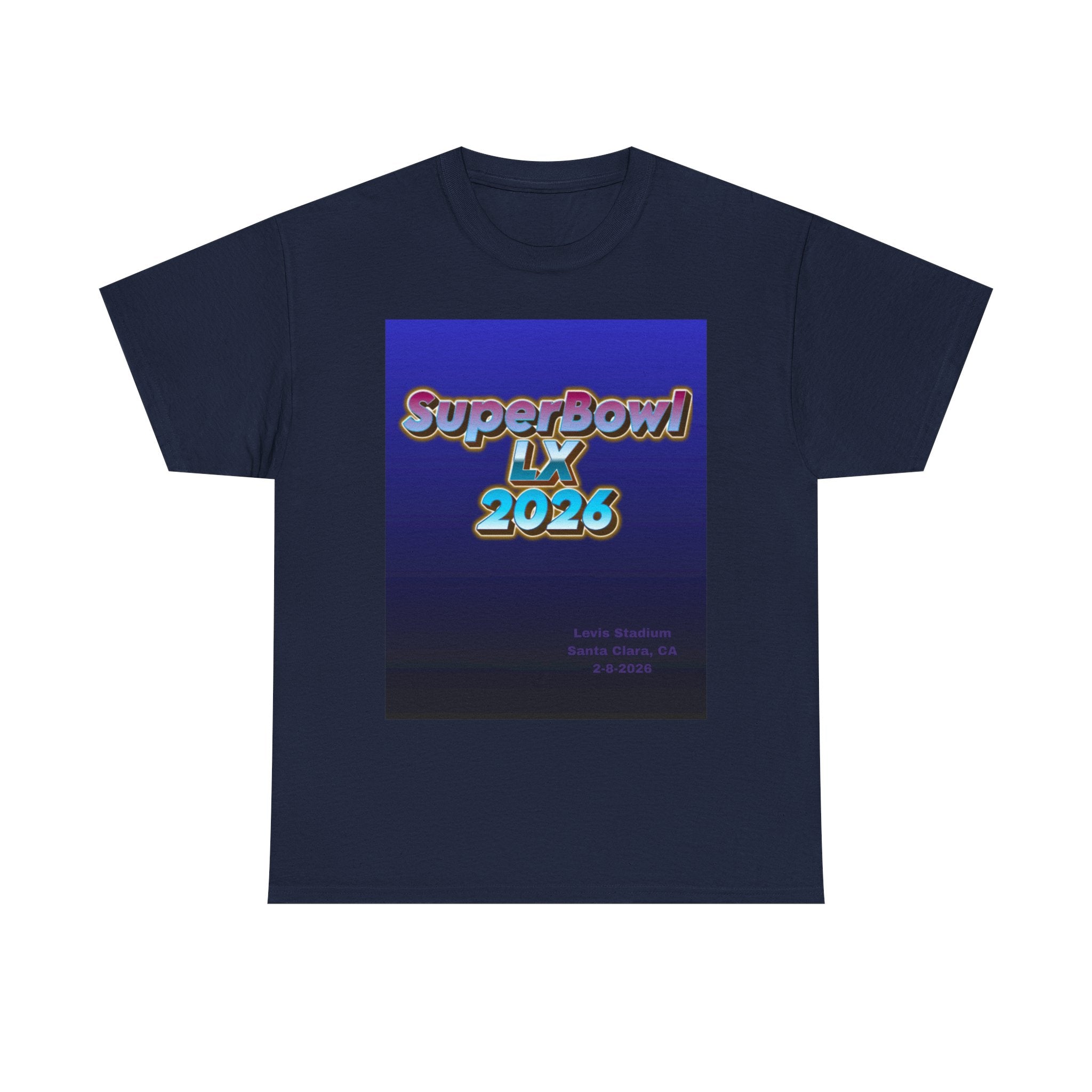 SuperBowl LX 2026 Retro Tee — Football Championship Event Shirt