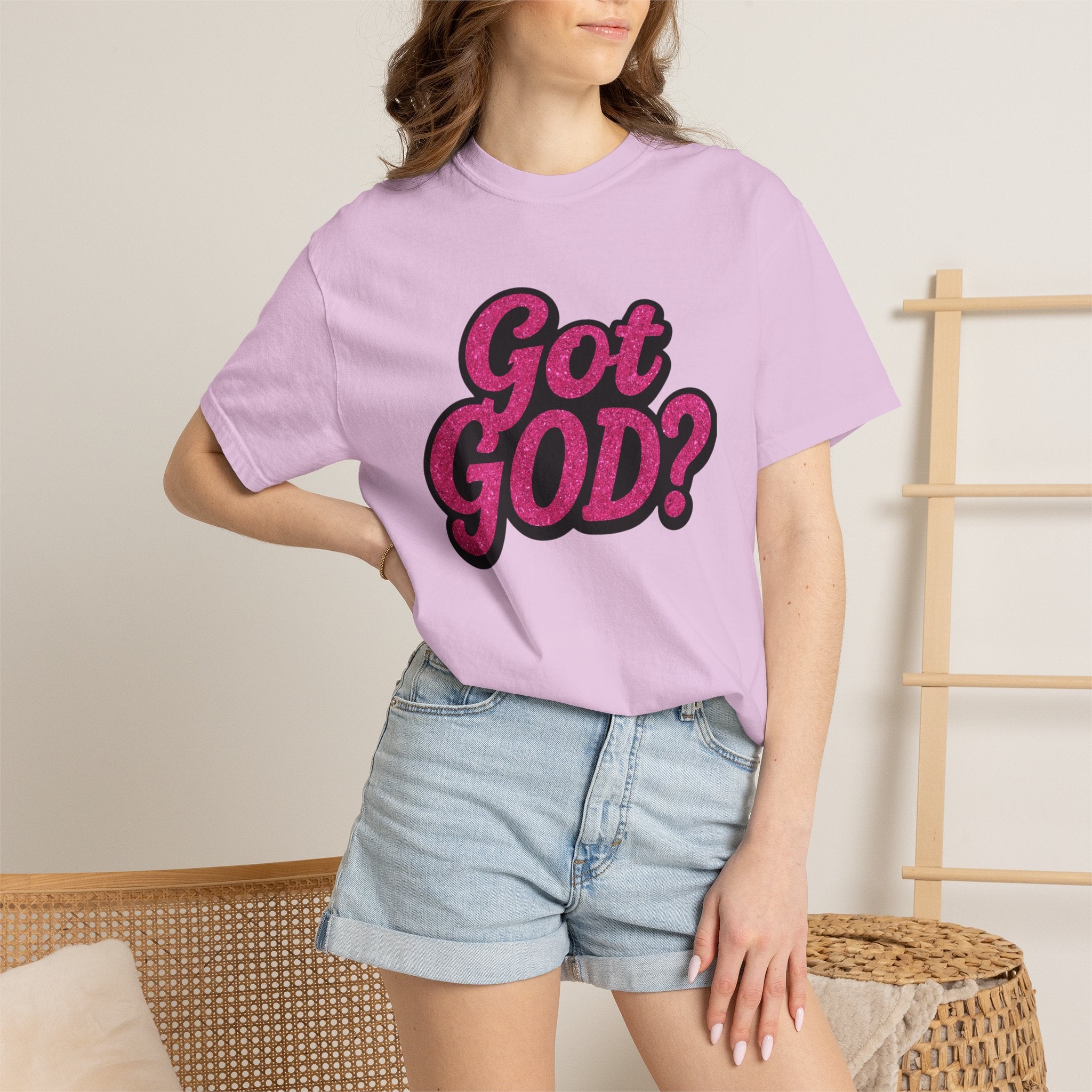 Got GOD? Graphic T-Shirt — Retro Script Faith Tee