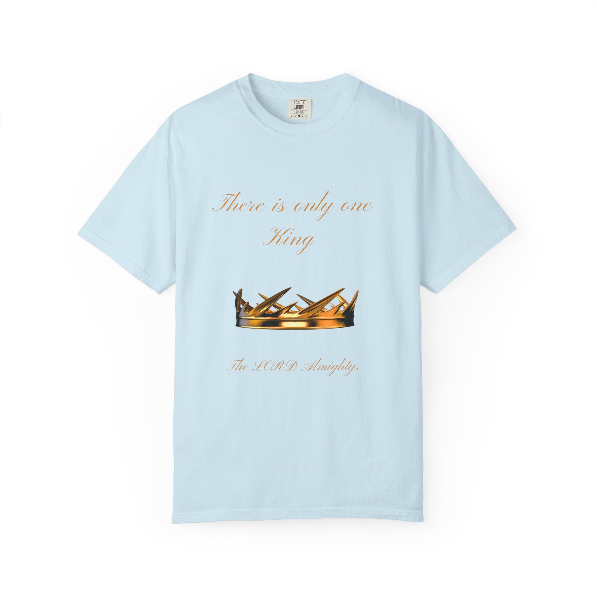 King Crown Graphic T-Shirt — "There is only one King" Casual Streetwear