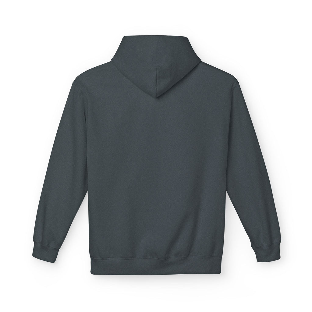 Hoodie — Stop Hate Rebuild (Red-Green-Blue Brushstroke)