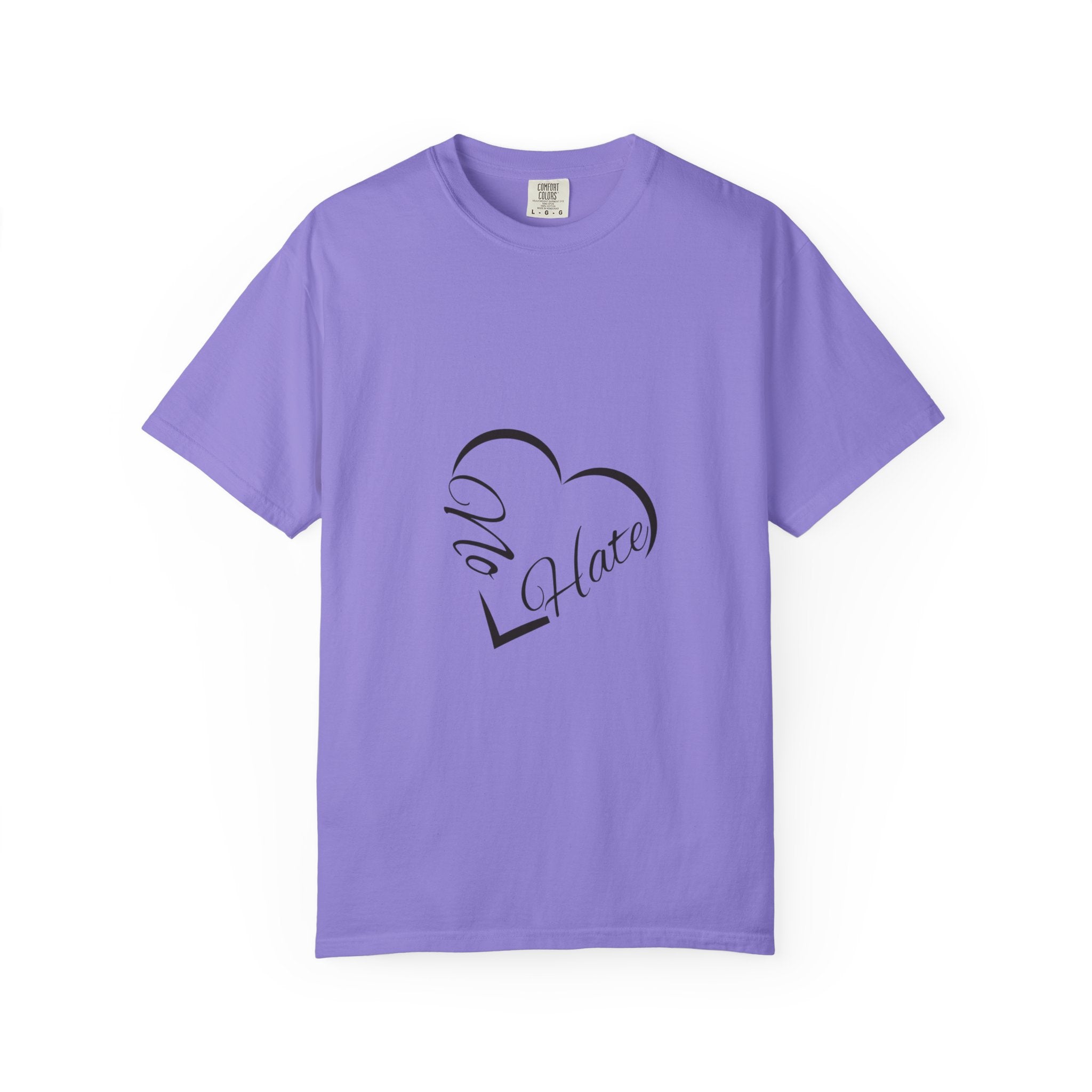 No Hate Heart T-Shirt — Anti-Hate Graphic Tee