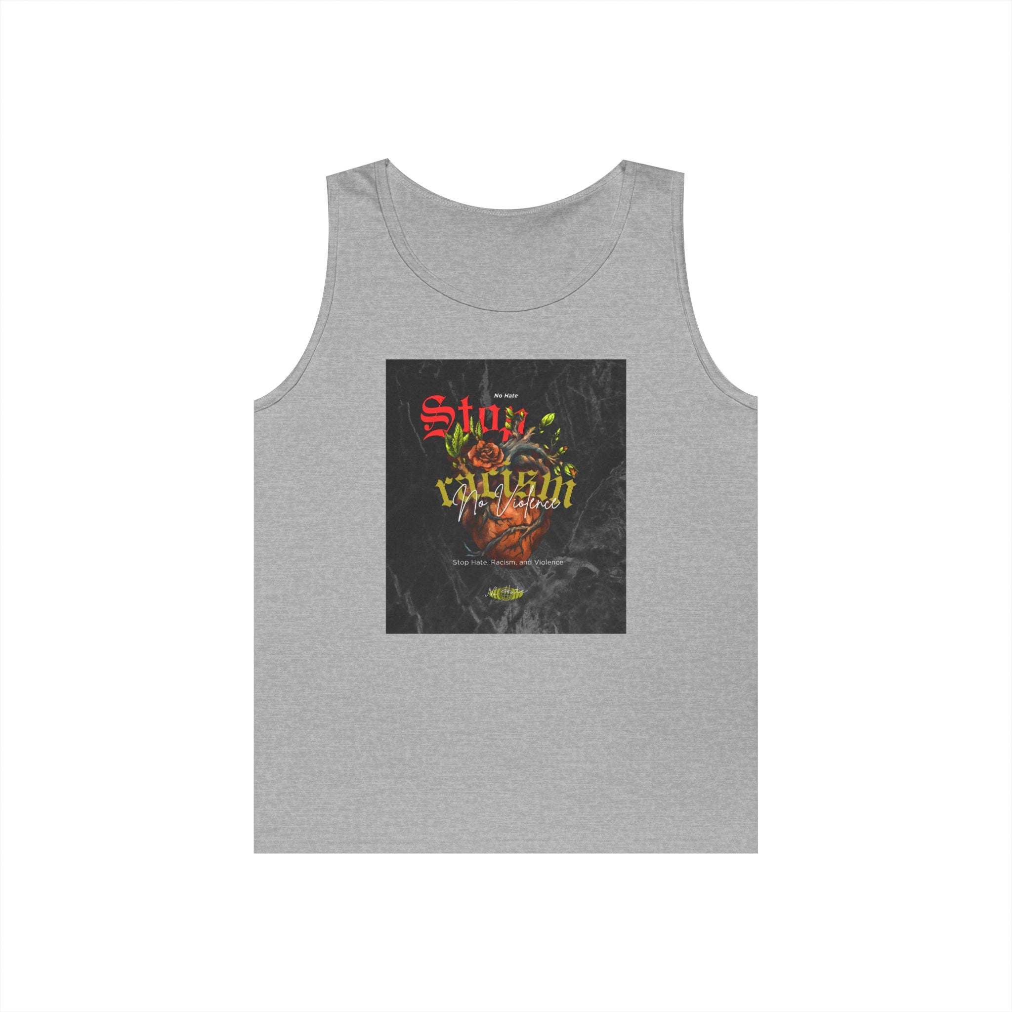 Skull & Crown Graphic Tank Top — Vintage Gothic Streetwear
