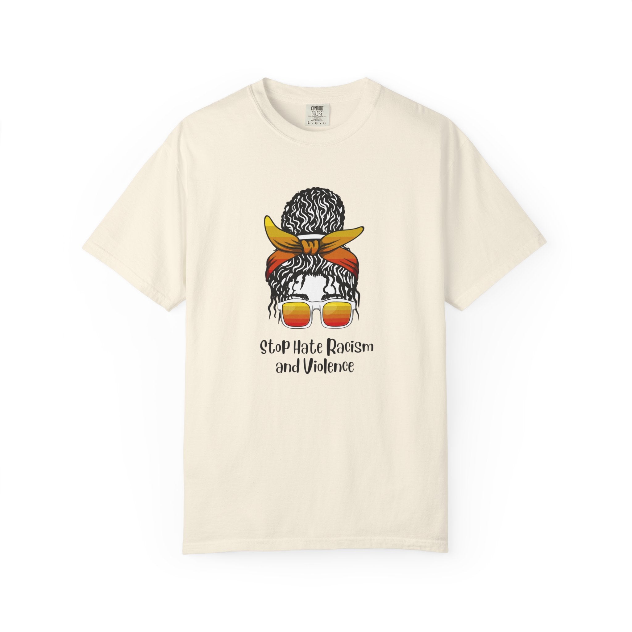 Stop Hate Racism and Violence T-Shirt — Empowering Anti-Racism Graphic Tee