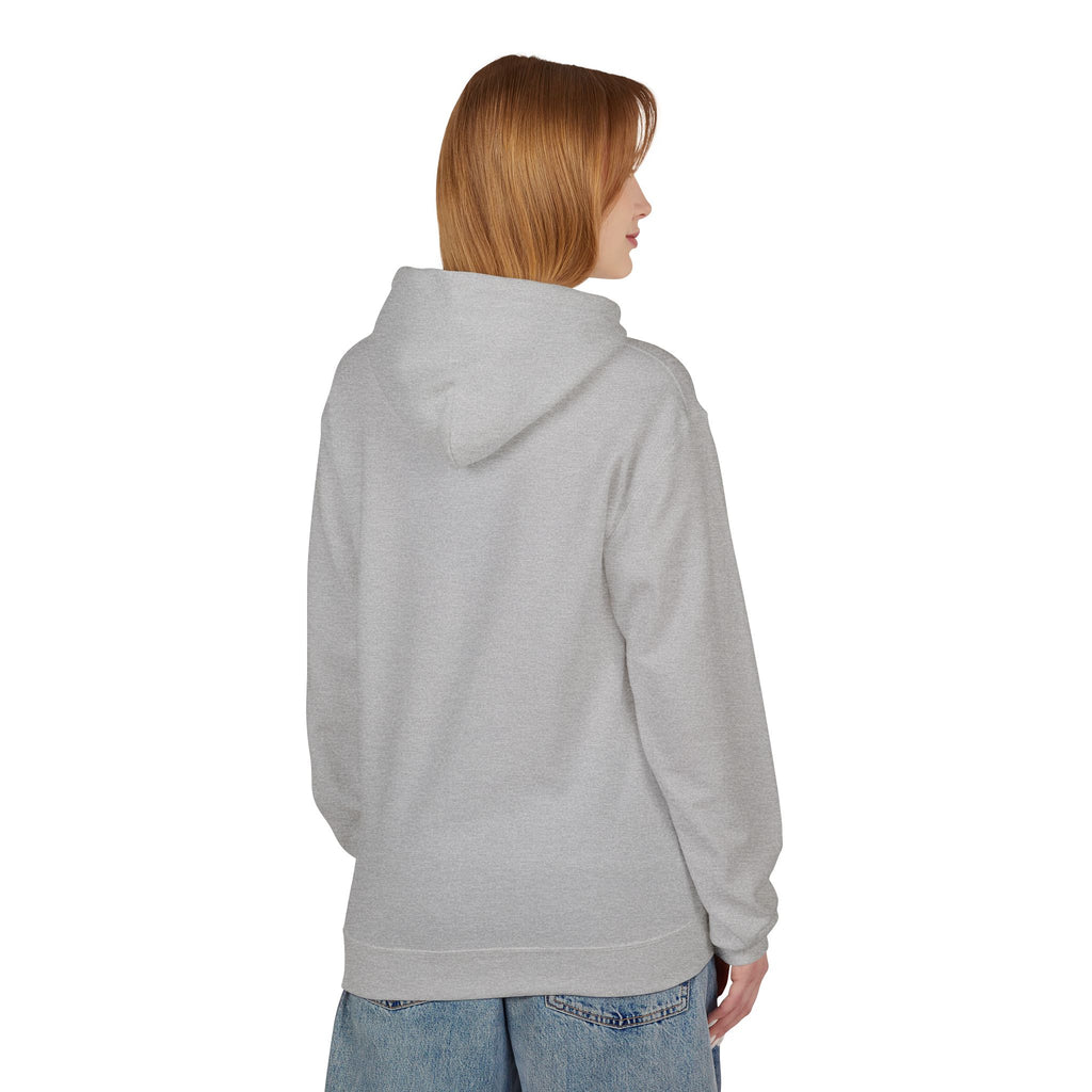 Hoodie — Stop Hate Rebuild (Red-Green-Blue Brushstroke)