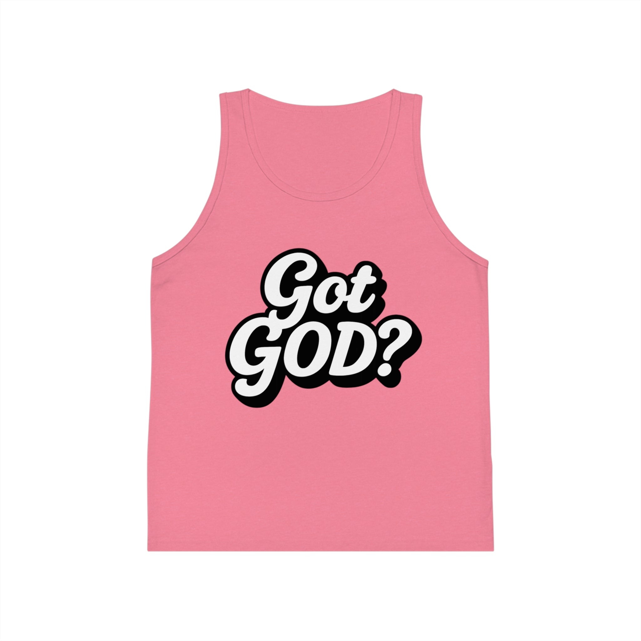 Kids Tank Top "Got GOD?" Religious Graphic Tees for Children
