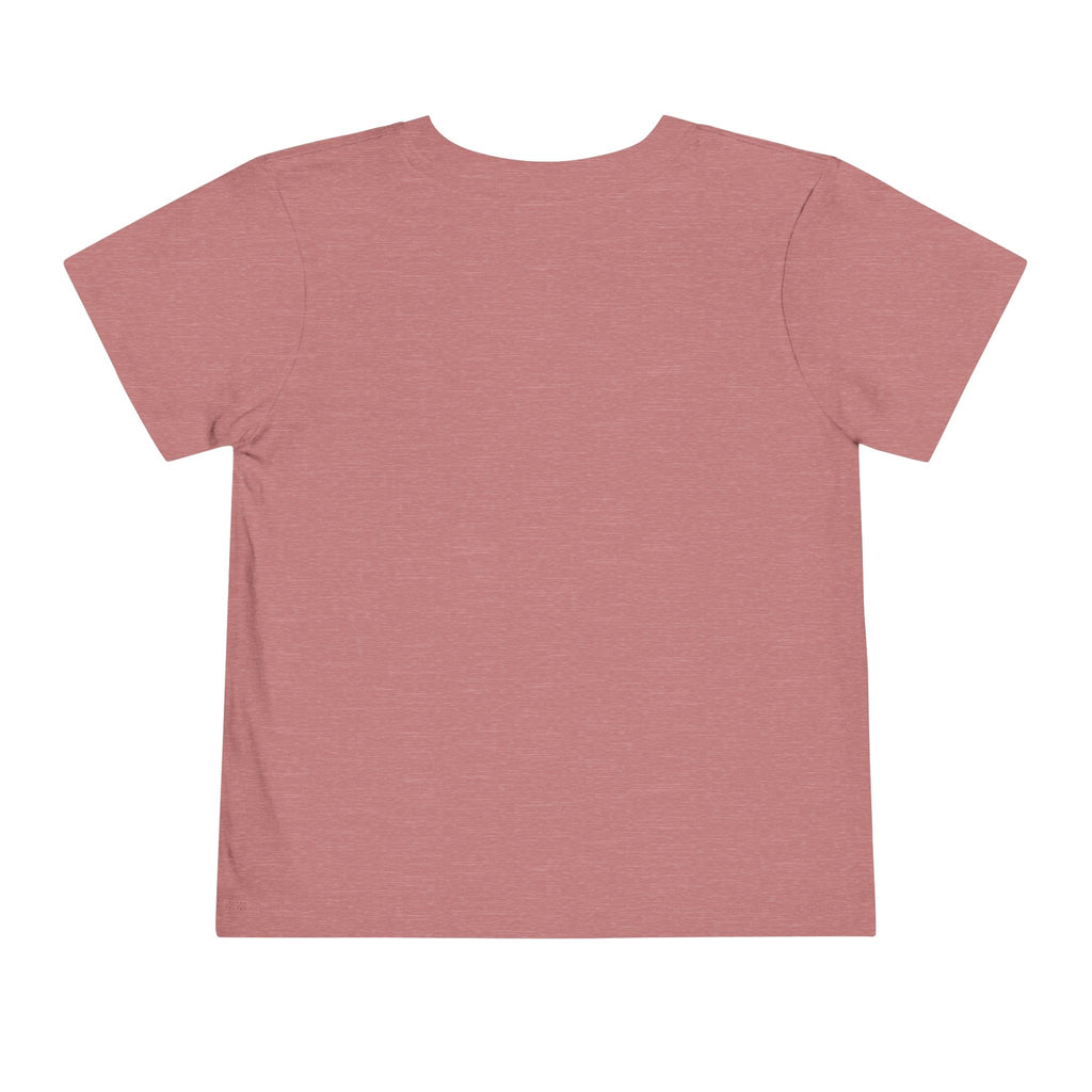 Toddler Tee — Pink Gift Strawberry Graphic "Stop Rockin and Rollin"
