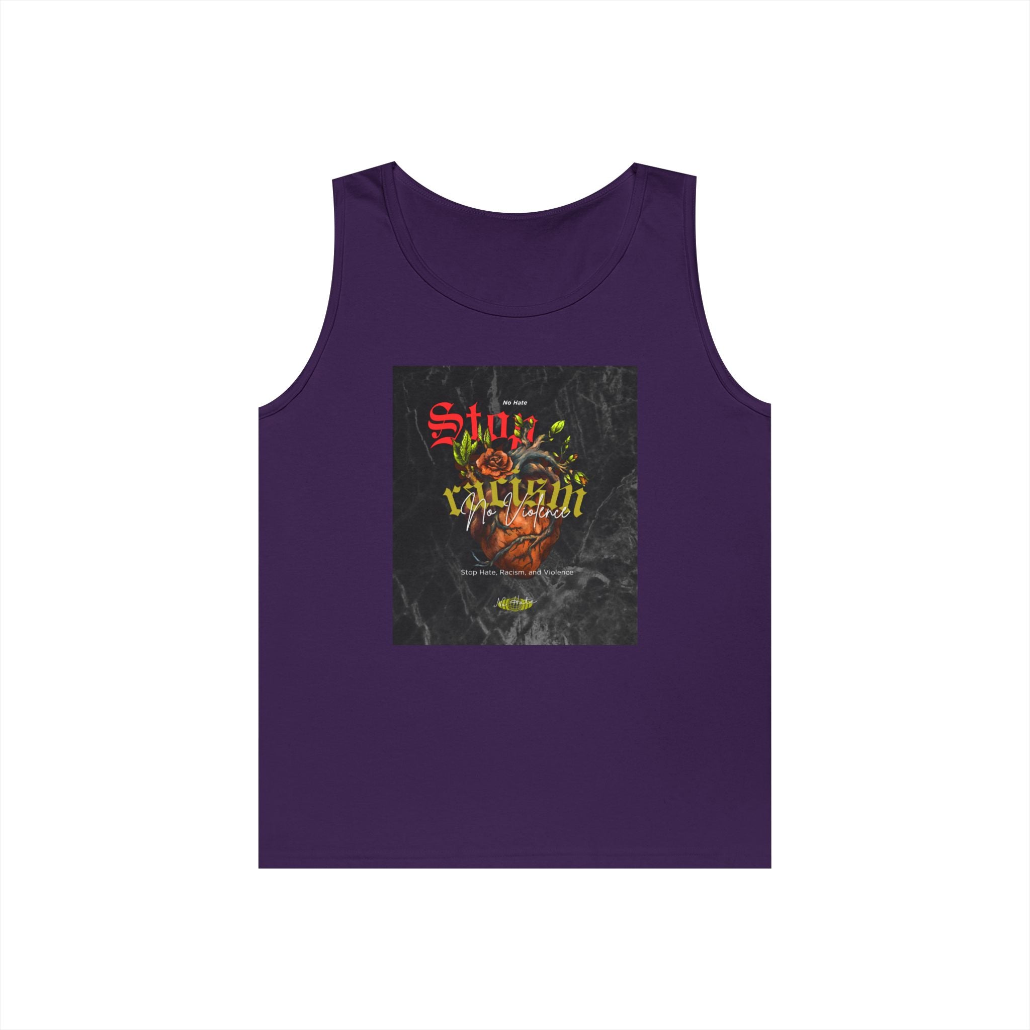 Skull & Crown Graphic Tank Top — Vintage Gothic Streetwear