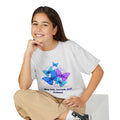 Youth Butterfly Awareness T-Shirt — "Stop Hate, Harassment, and Violence"