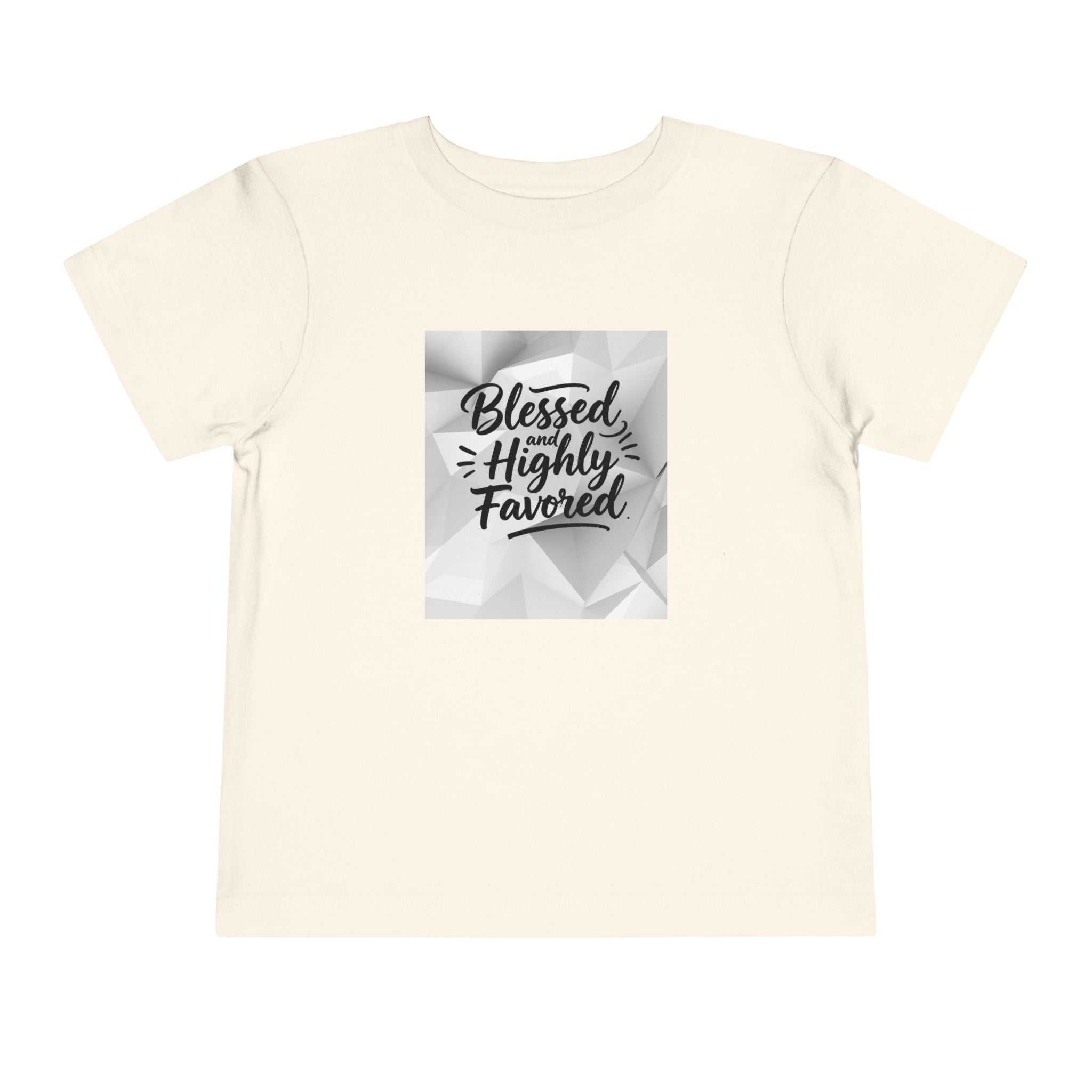 Blessed and Highly Favored Toddler Tee