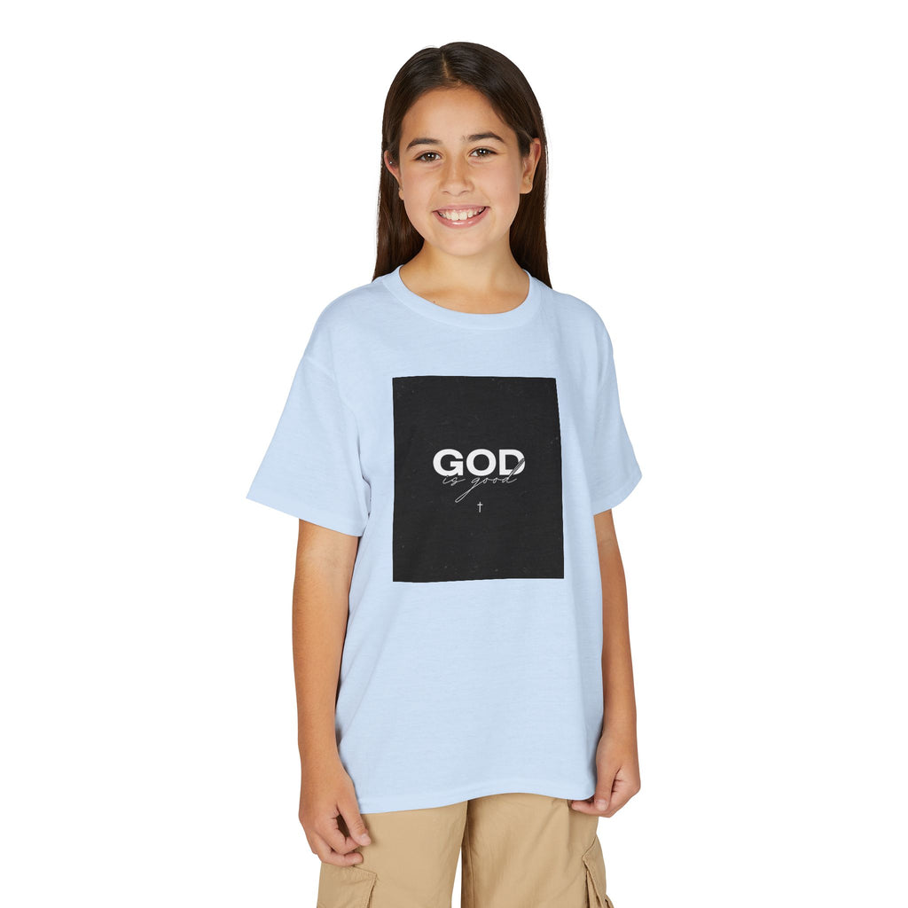 Youth T-Shirt — "GOD" Script Logo Graphic Tee