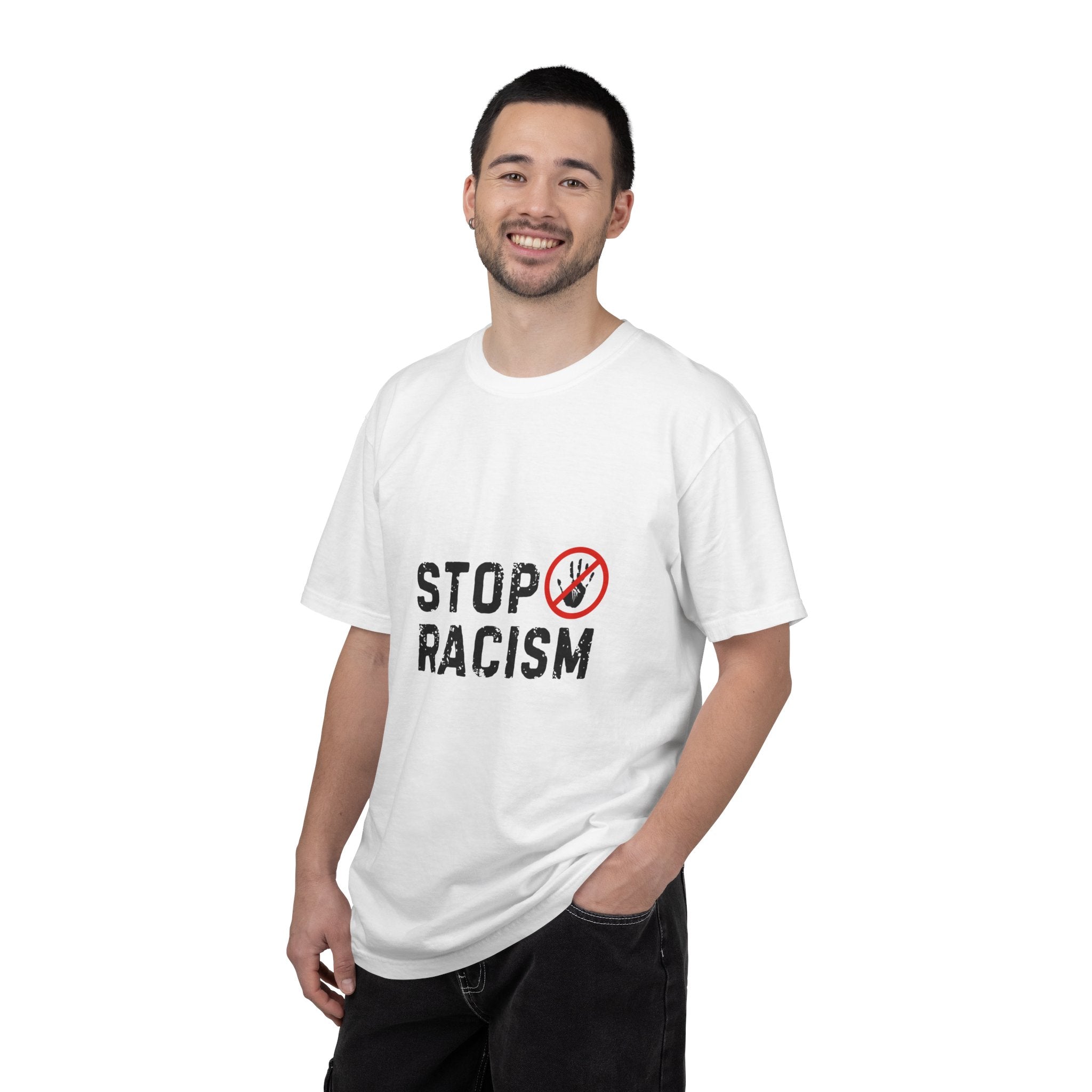 Stop Racism T-Shirt — Anti-Racism Statement Tee