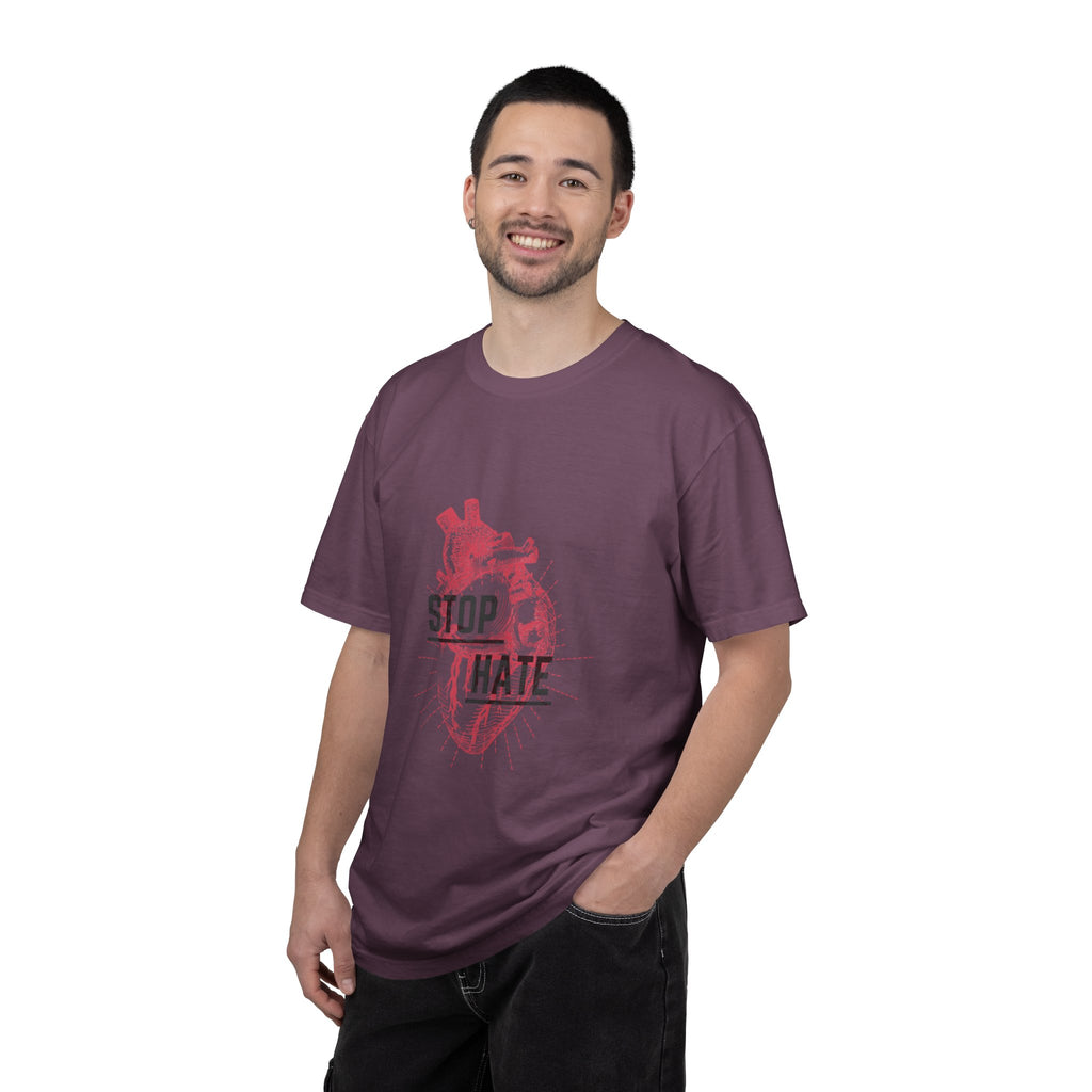 Stop Hate Heart T-Shirt — Anti-Hate Graphic Tee