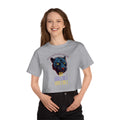 No Violence Panther Cropped T-Shirt