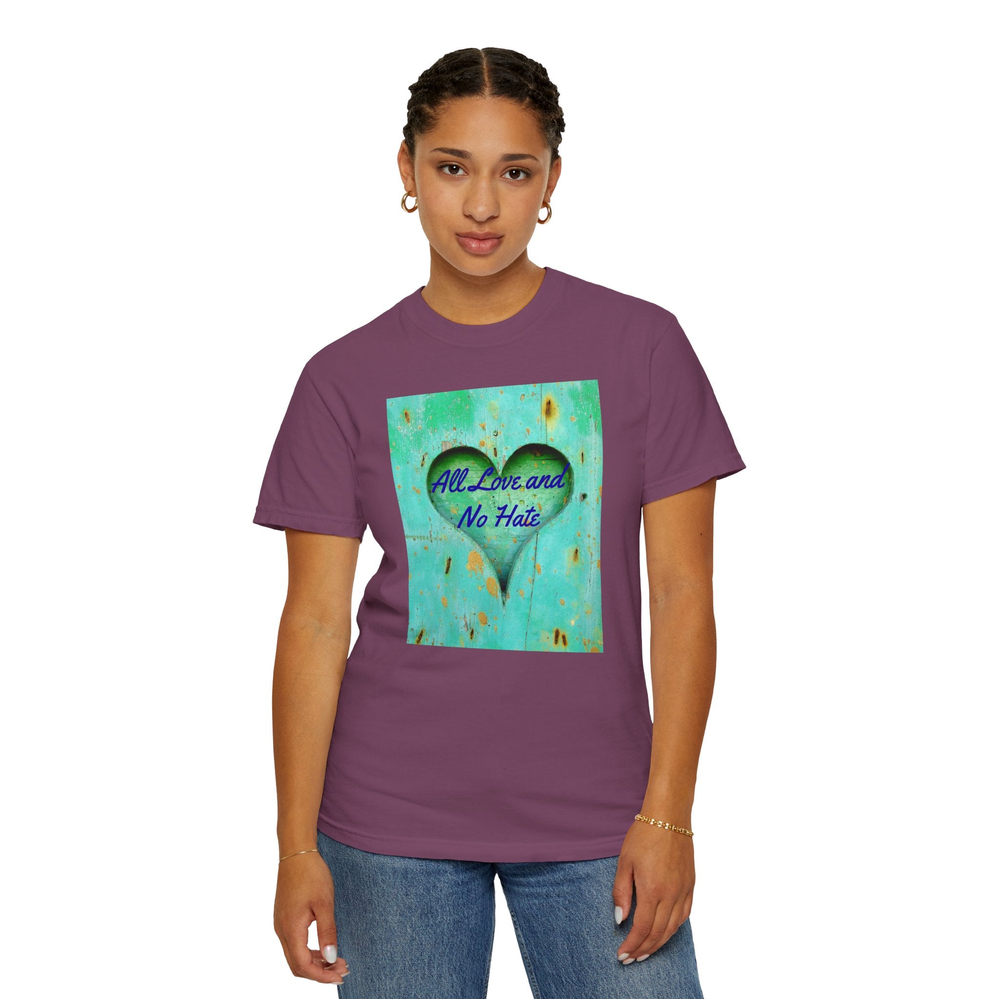 All Love and No Hate Heart T-Shirt