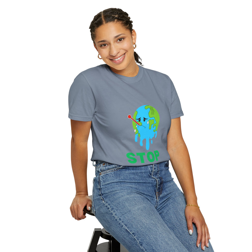 Stop Hate and Racism T-Shirt — Anti-Racism Earth Graphic Tee