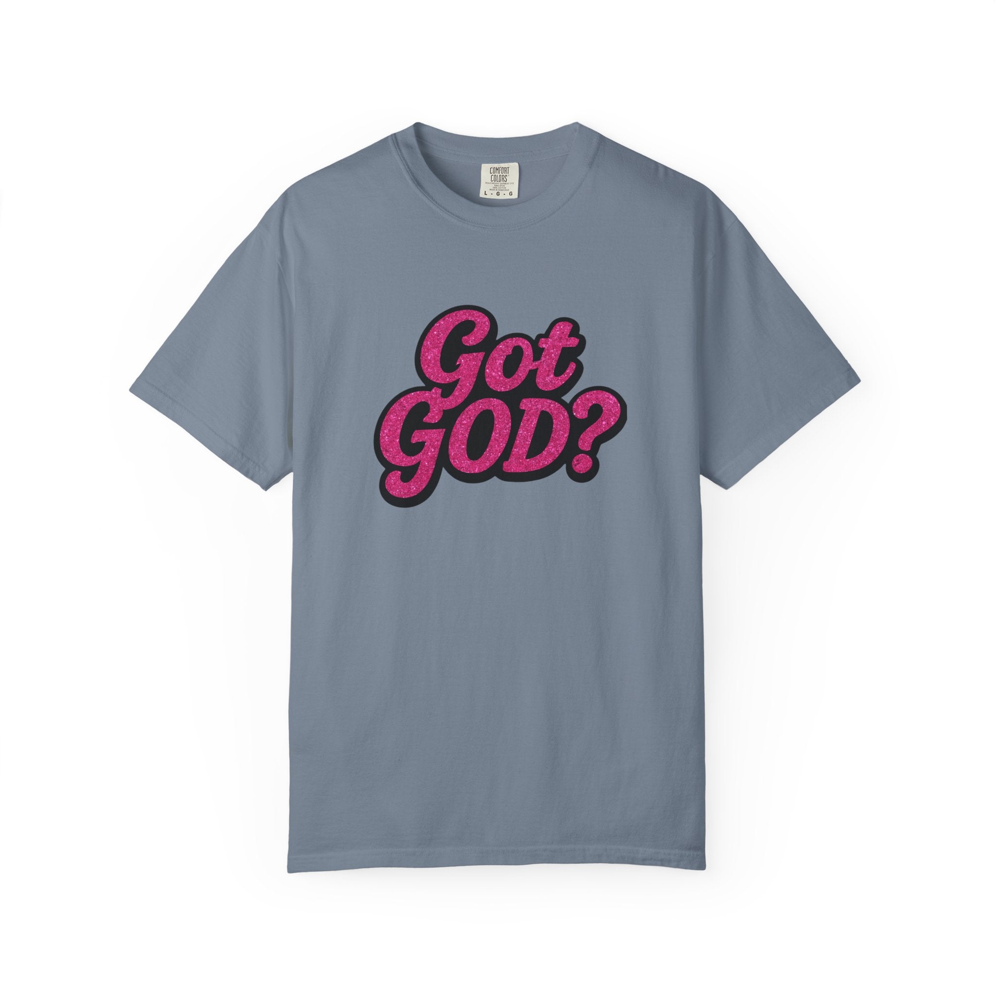 Got God? T-Shirt — Retro Bubble Letter Faith Tee