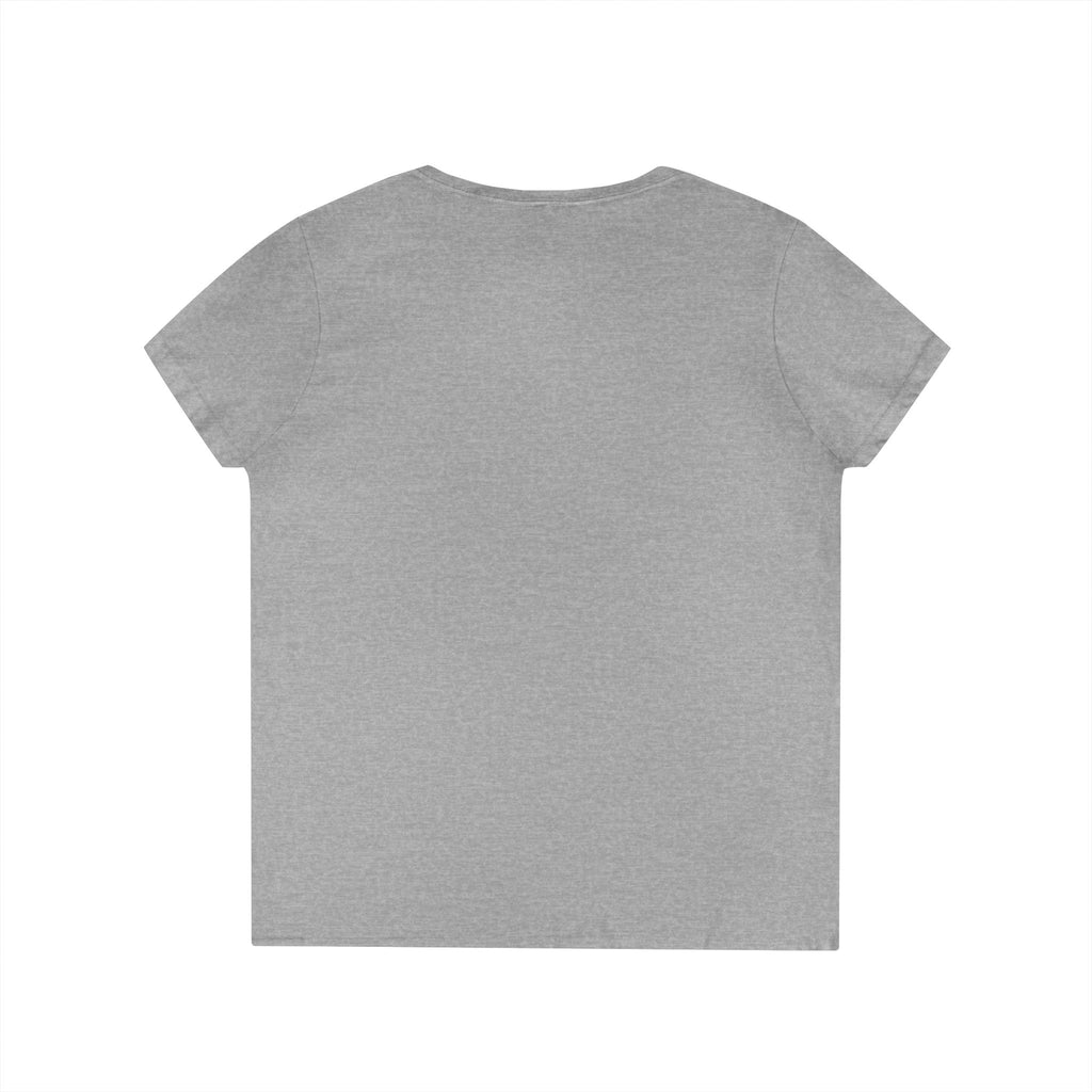 Stop Hate Racism Violence V-Neck Tee — Women’s Social Justice T-Shirt