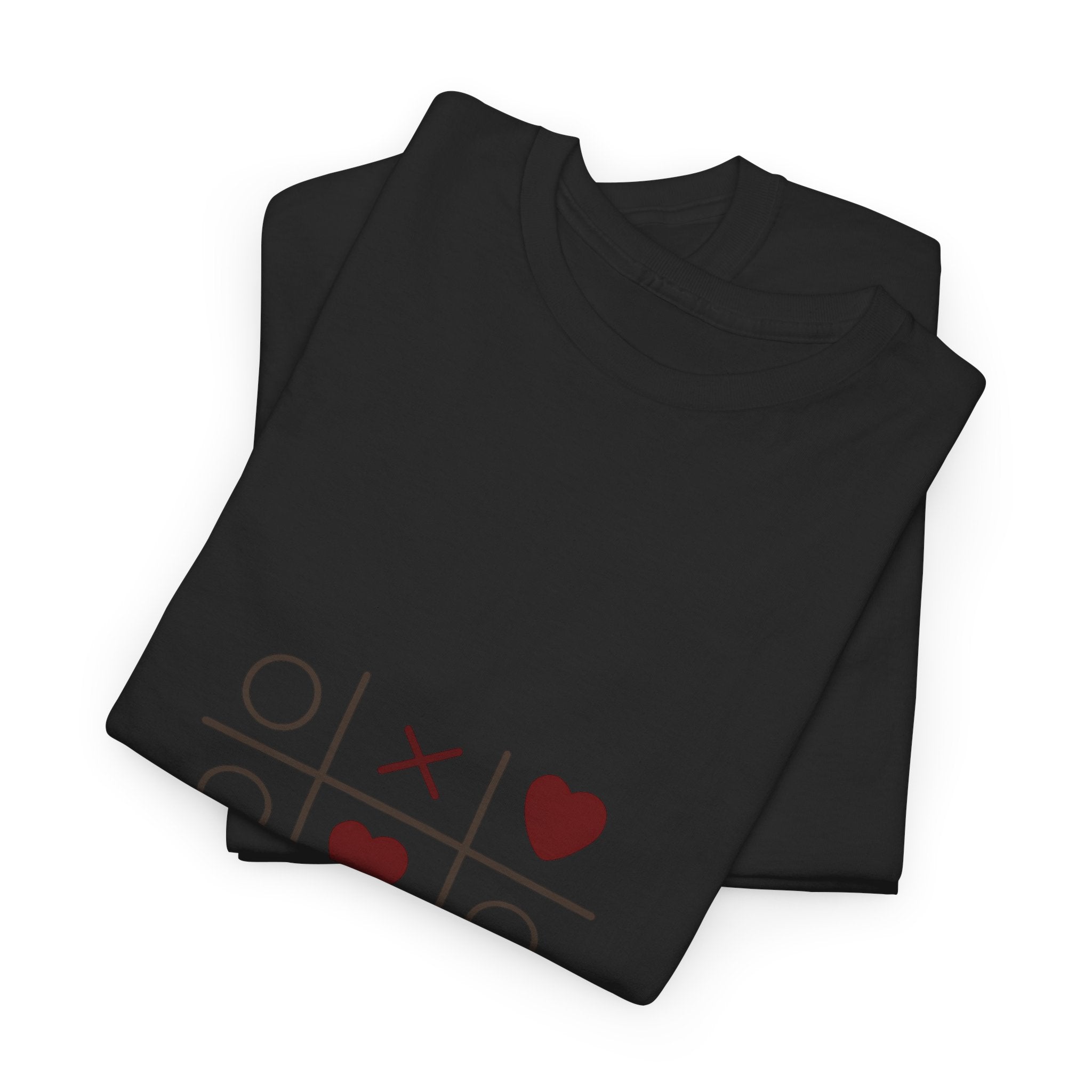 Tic Tac Toe Hearts T-Shirt — Cute Valentine’s Day Graphic Tee
