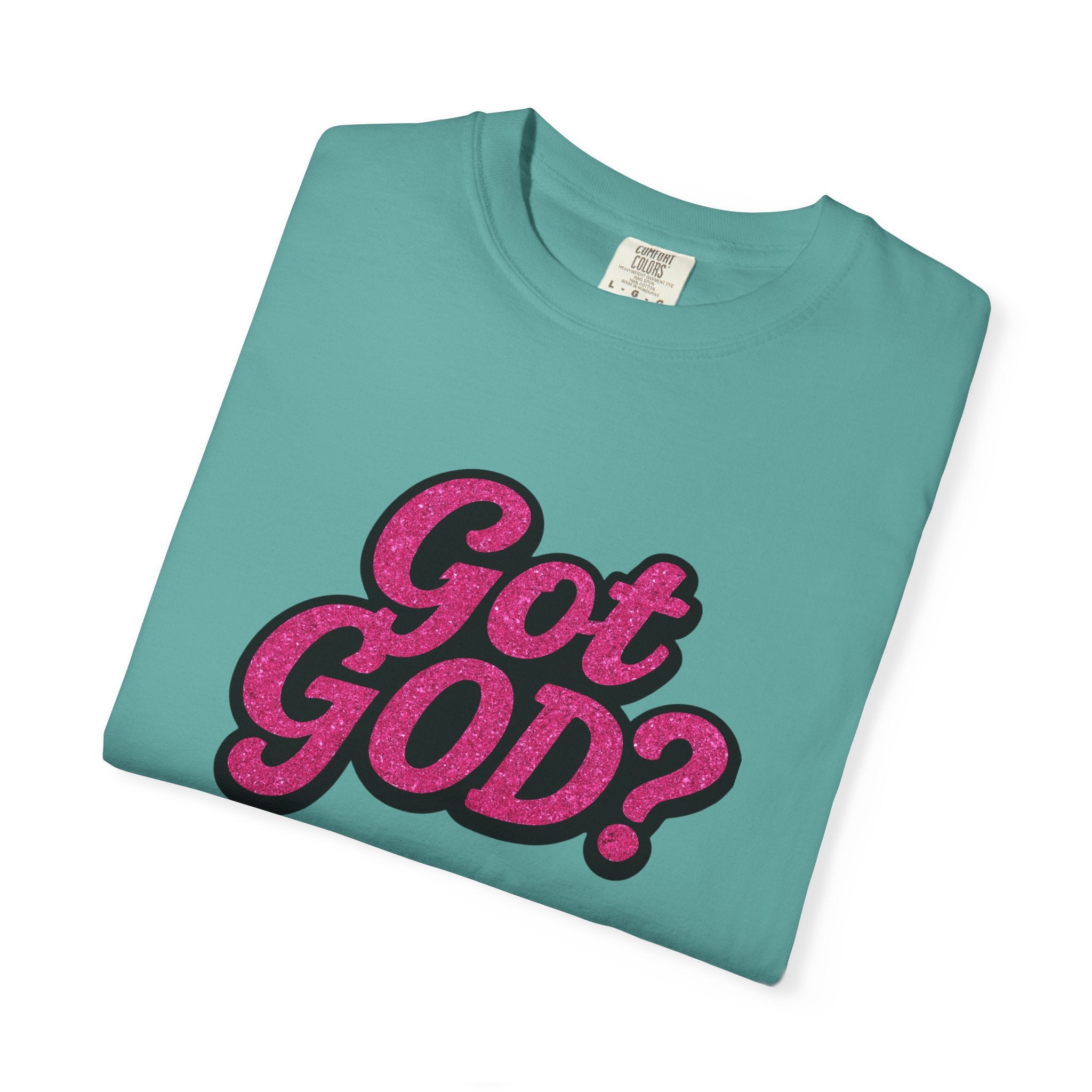 Got God? T-Shirt — Retro Bubble Letter Faith Tee