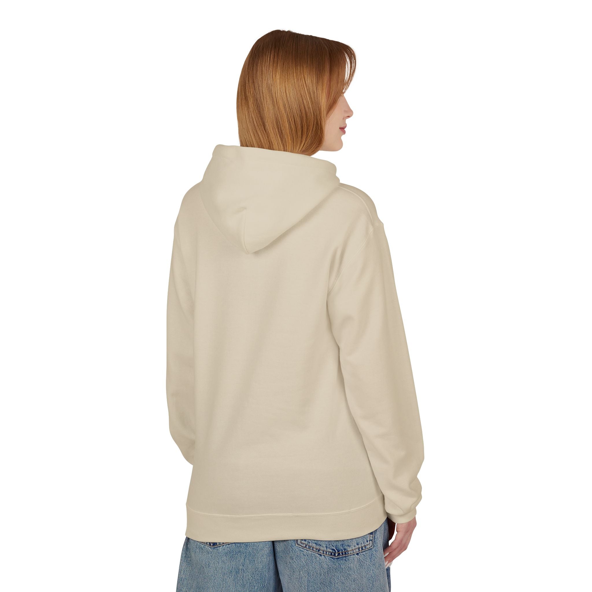Hoodie — Stop Hate Rebuild (Red-Green-Blue Brushstroke)