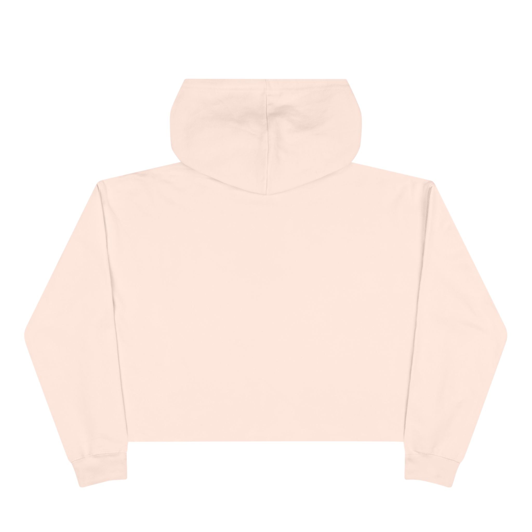 Stop Hate Not Racism Crop Hoodie — Colorful Anti-Racism Statement Sweatshirt