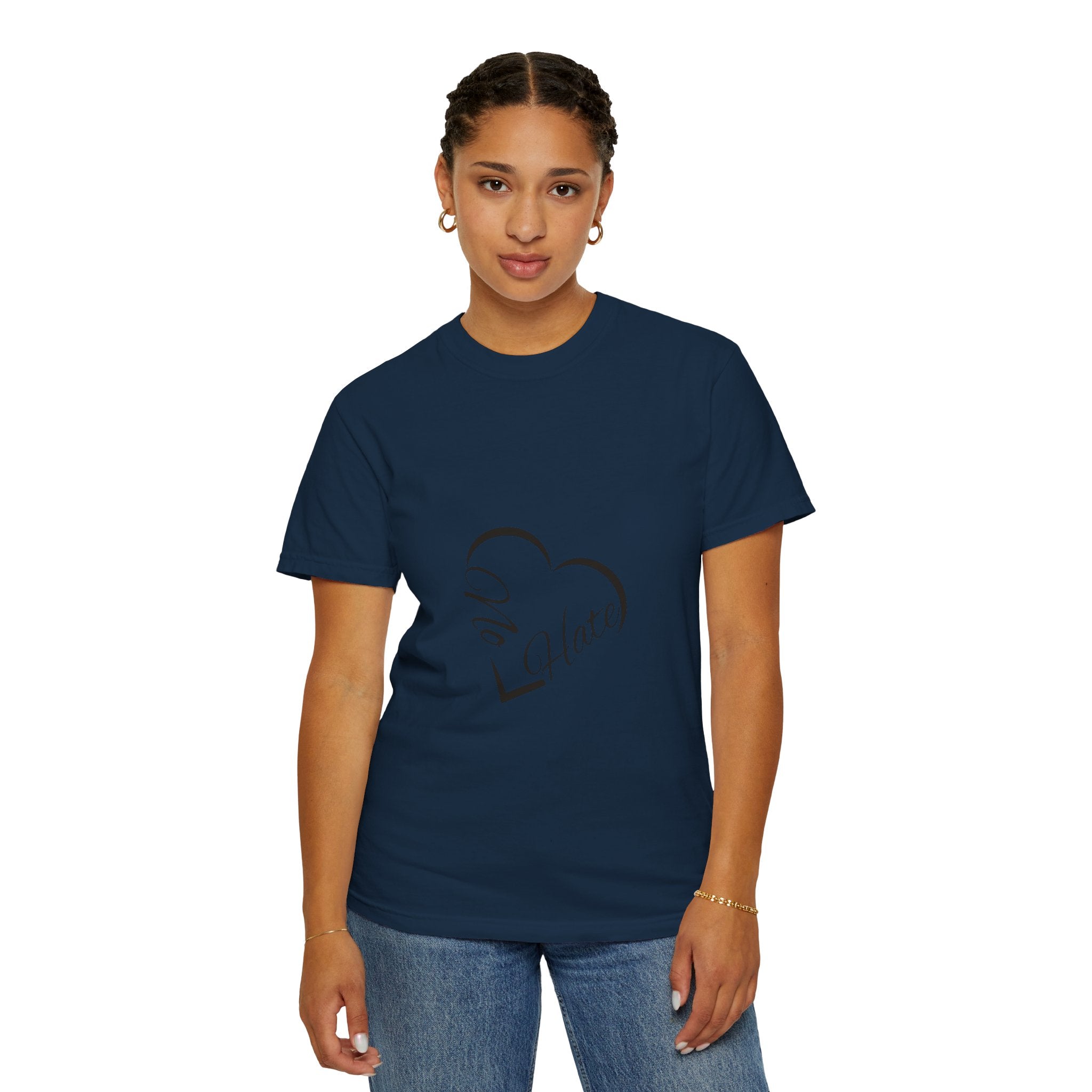 No Hate Heart T-Shirt — Anti-Hate Graphic Tee