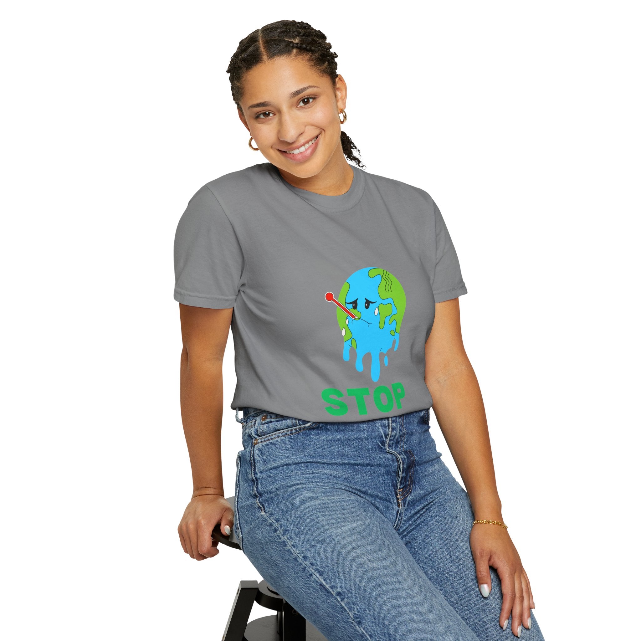 Stop Hate and Racism T-Shirt — Anti-Racism Earth Graphic Tee
