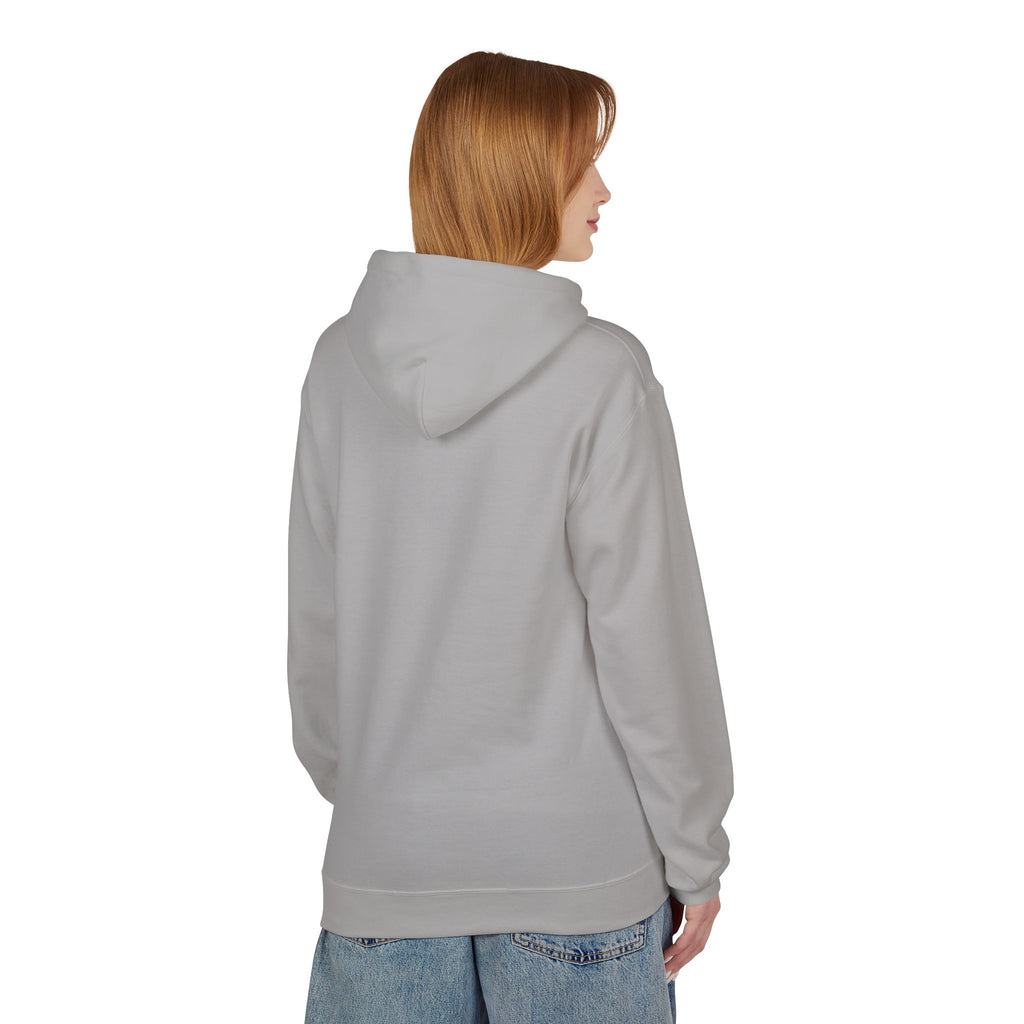 Hoodie — Stop Hate Rebuild (Red-Green-Blue Brushstroke)